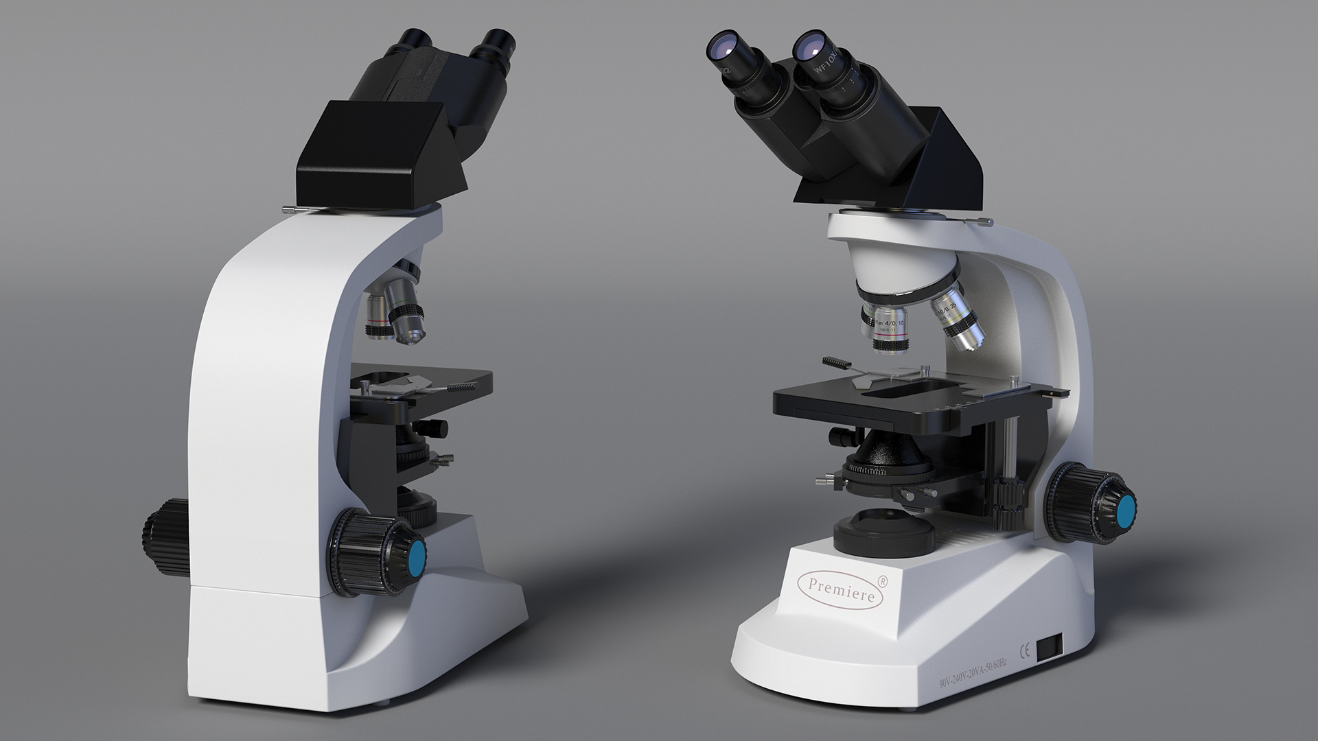 3D model Biological Microscope Premiere
