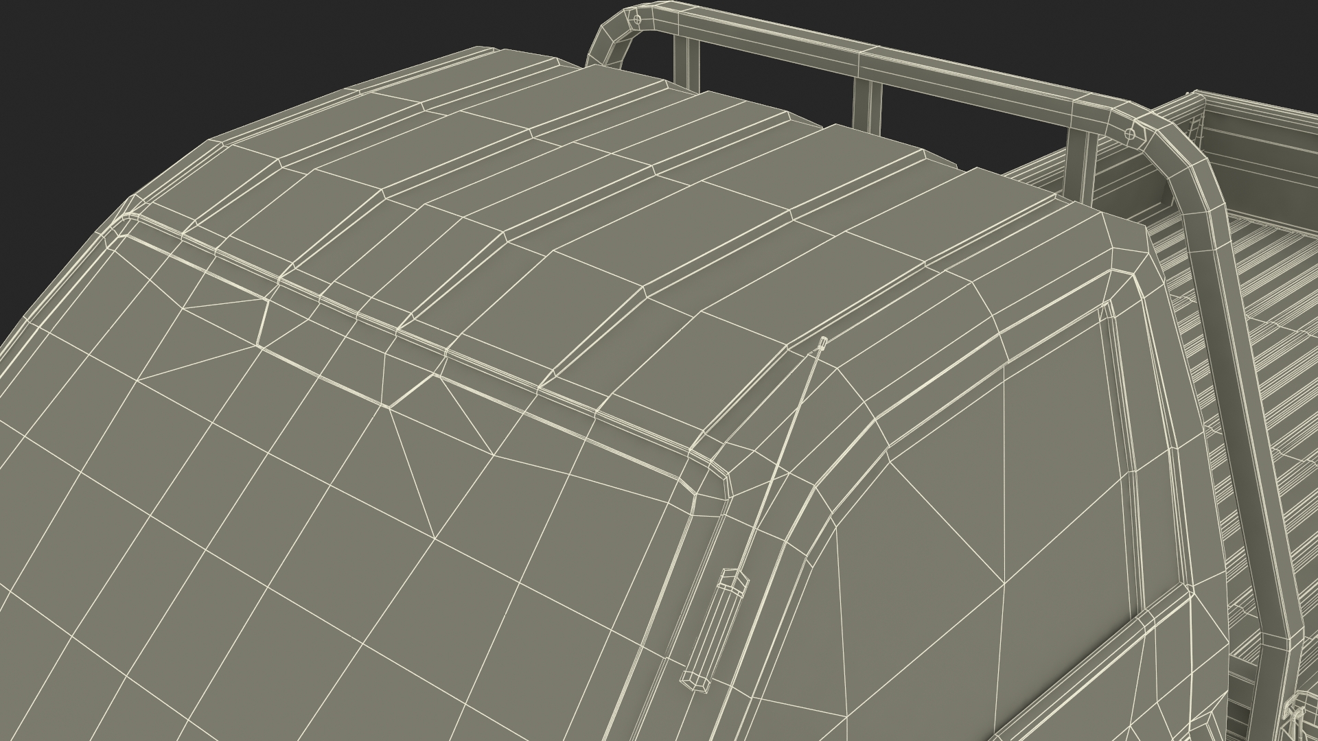 3D Pick Up Truck Blue model