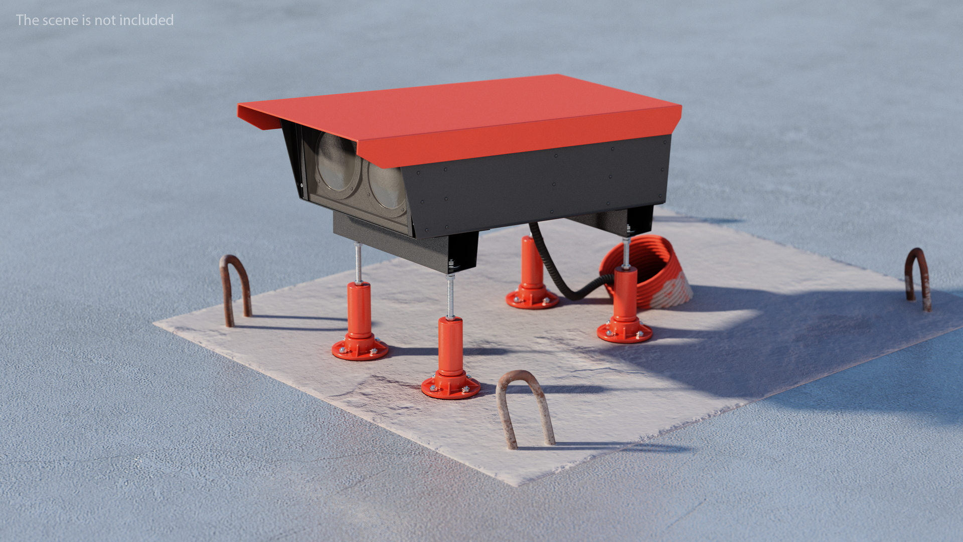 Airfield Path Indicator Lighting 3D