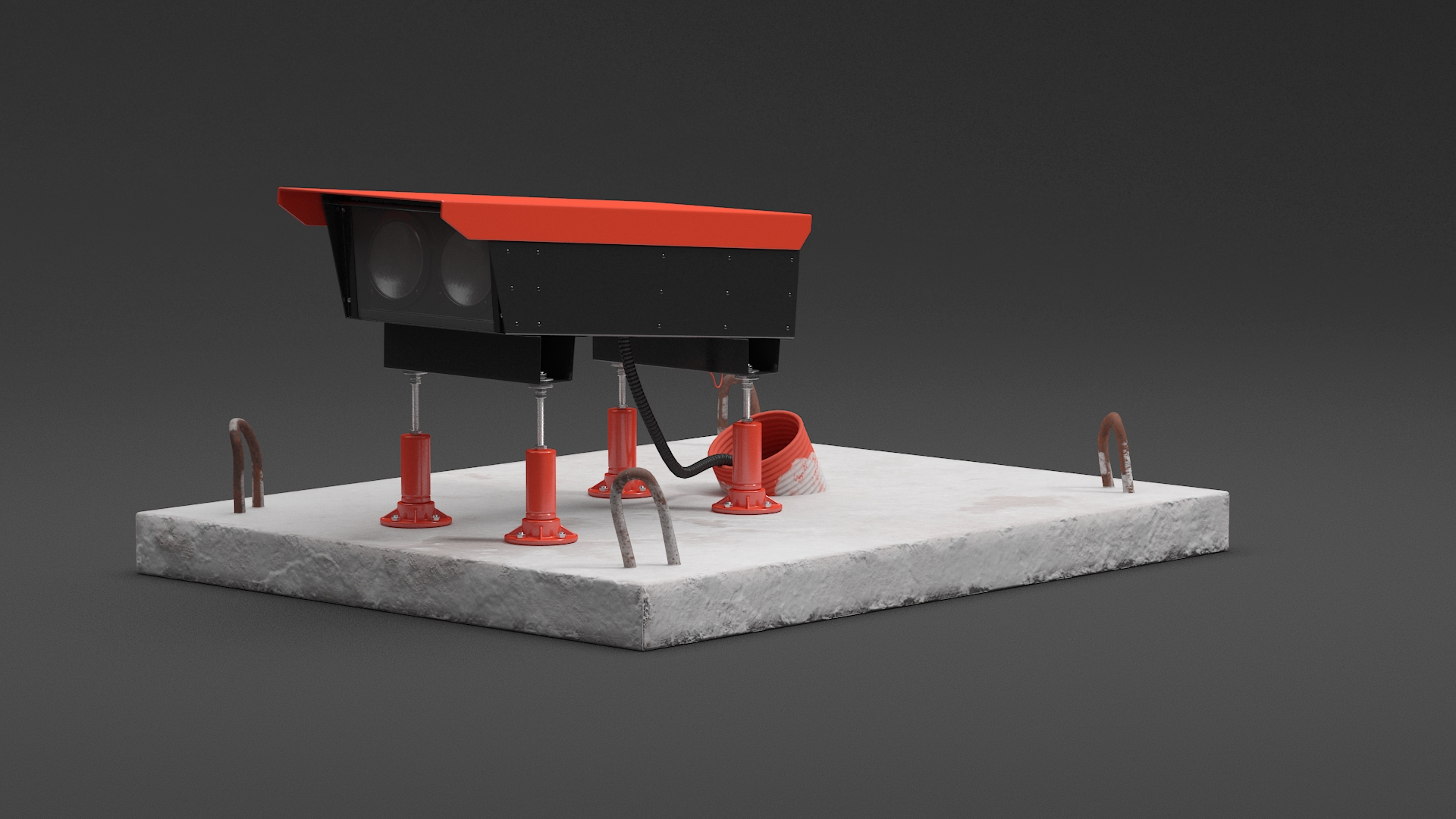 Airfield Path Indicator Lighting 3D