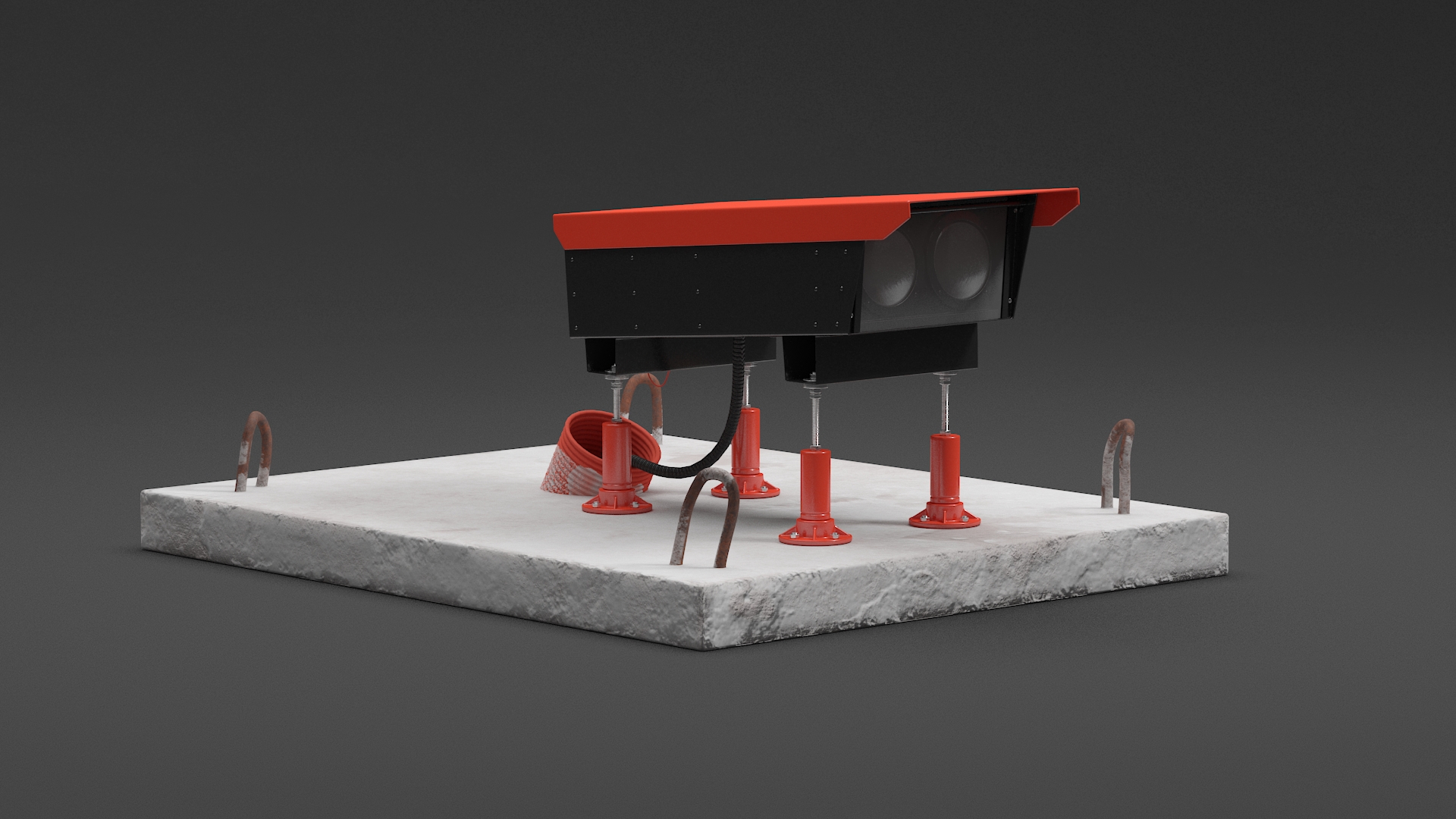 Airfield Path Indicator Lighting 3D