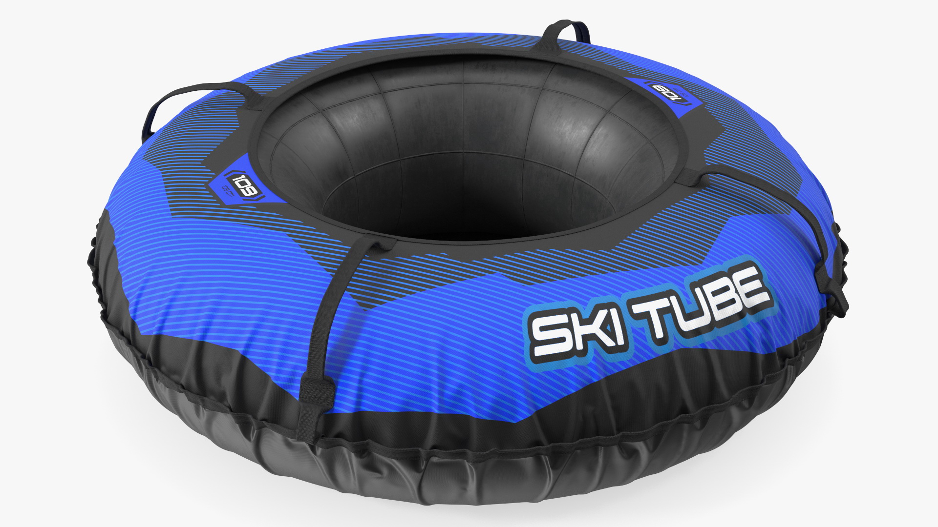 Rubber Snow Tube With Blue Cover 3D