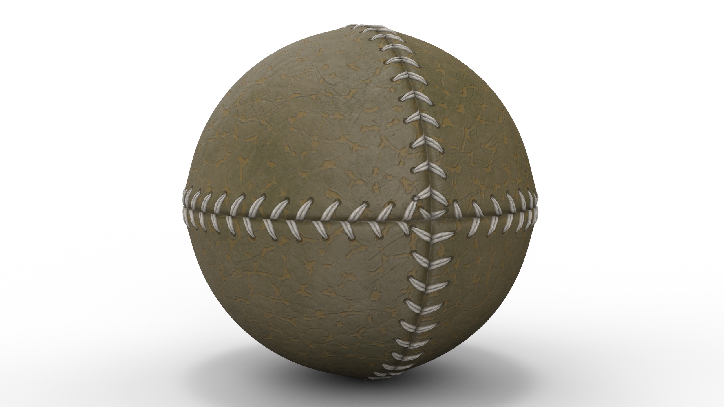 Historical Baseballs set 3D model