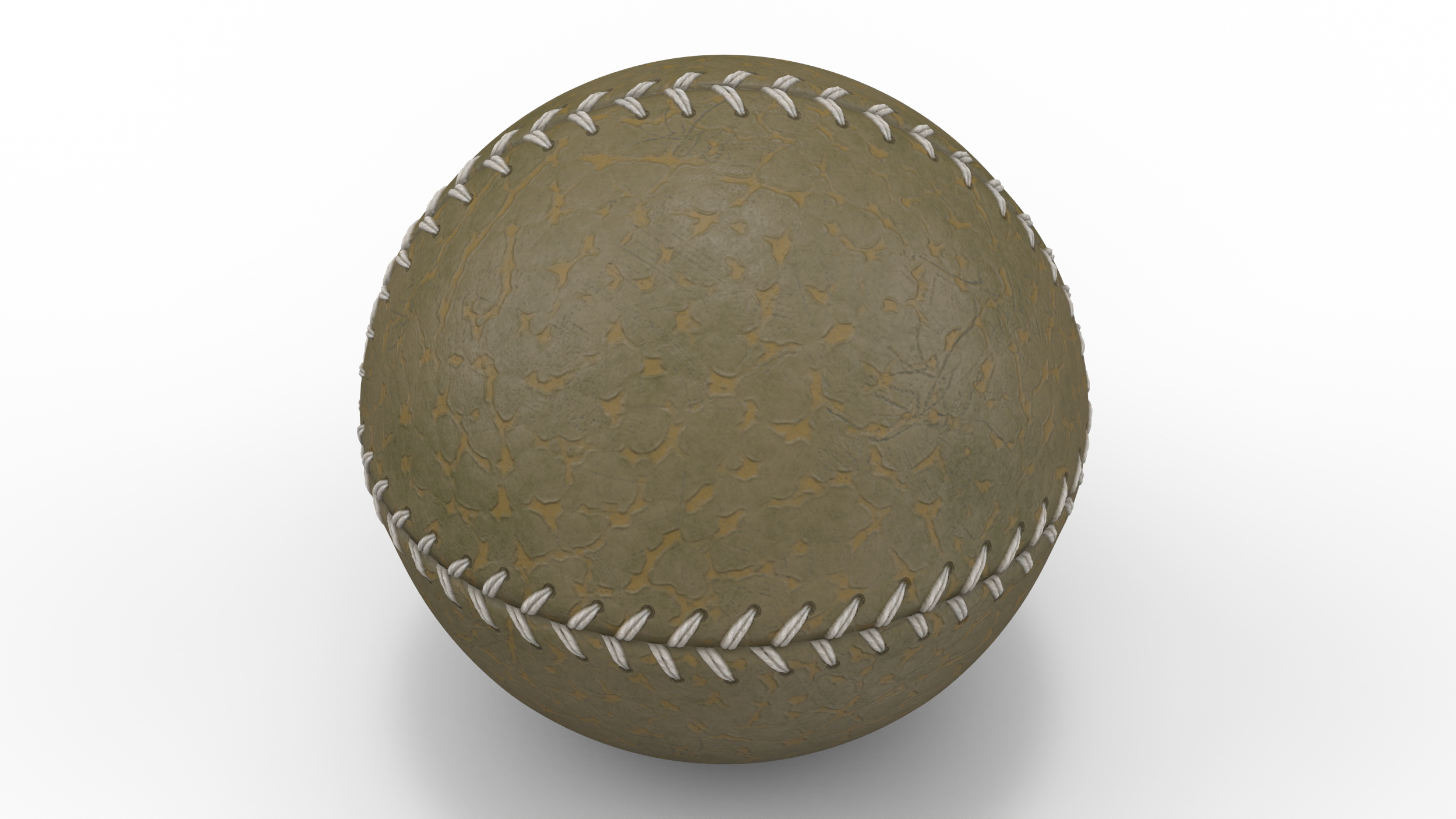 Historical Baseballs set 3D model