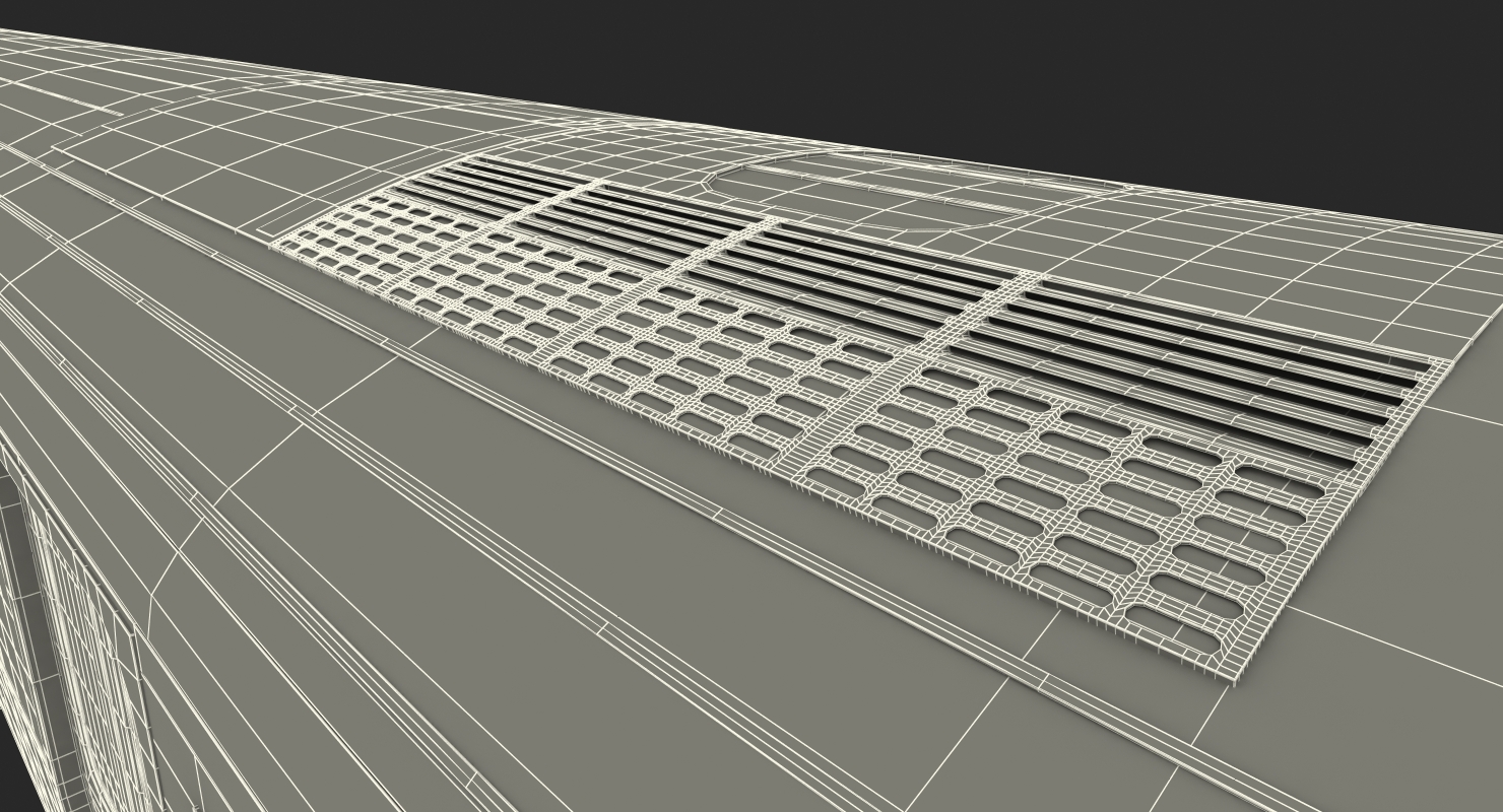 New York City Subway Car R160 3D model
