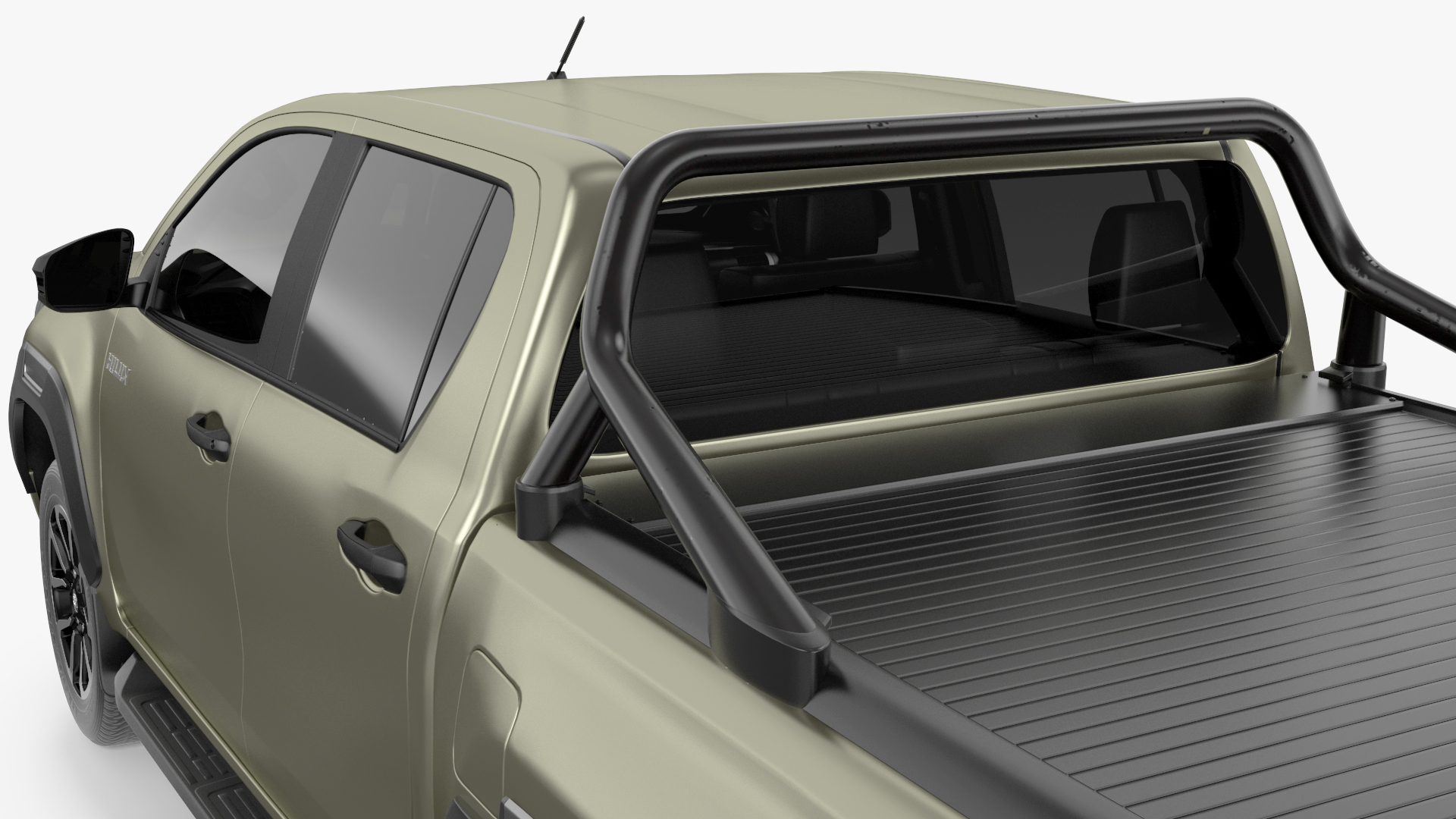 3D Toyota Hilux 2022 Simple Interior model