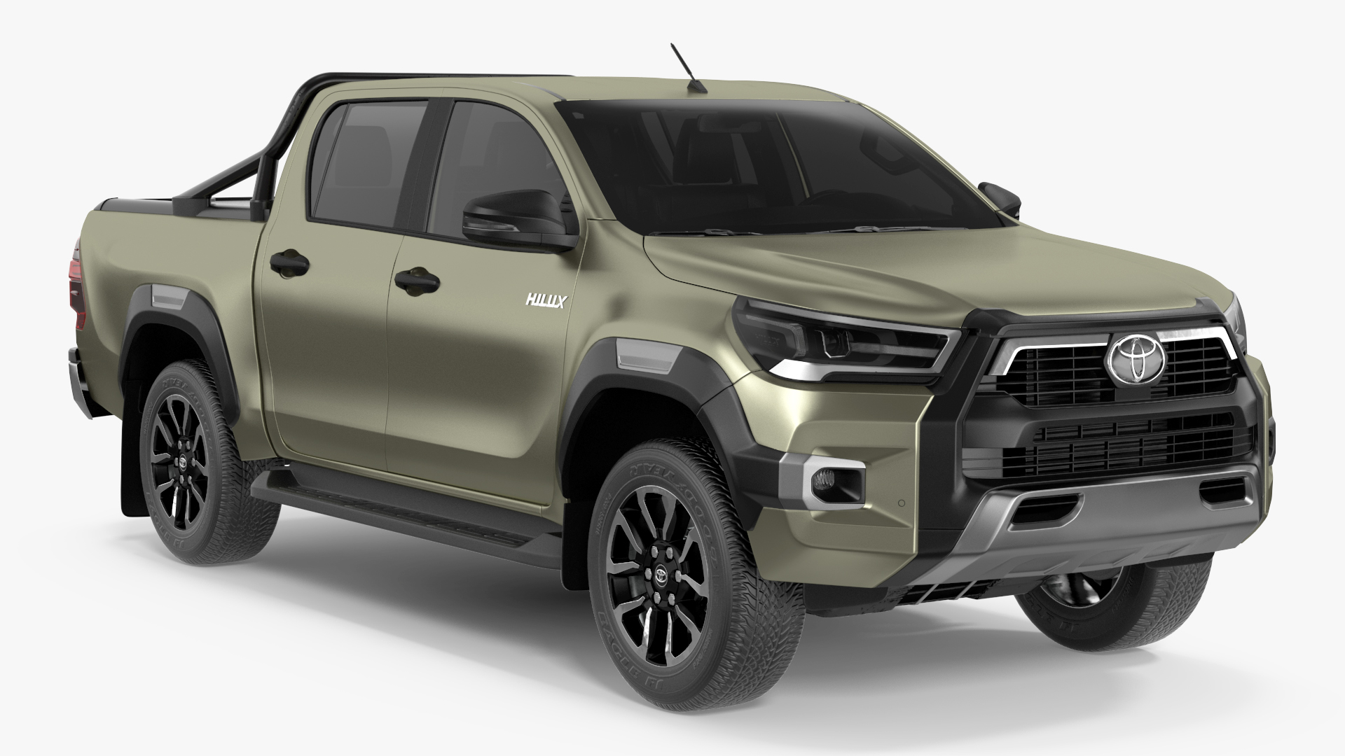 3D Toyota Hilux 2022 Simple Interior model
