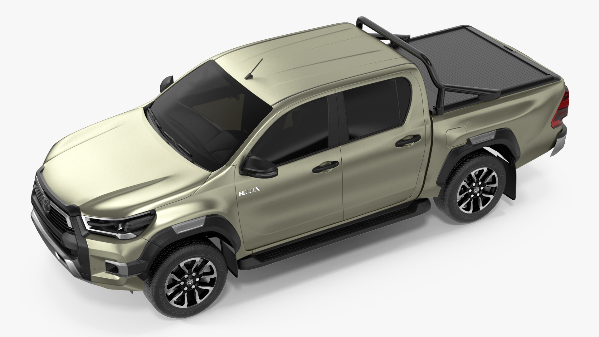 3D Toyota Hilux 2022 Simple Interior model