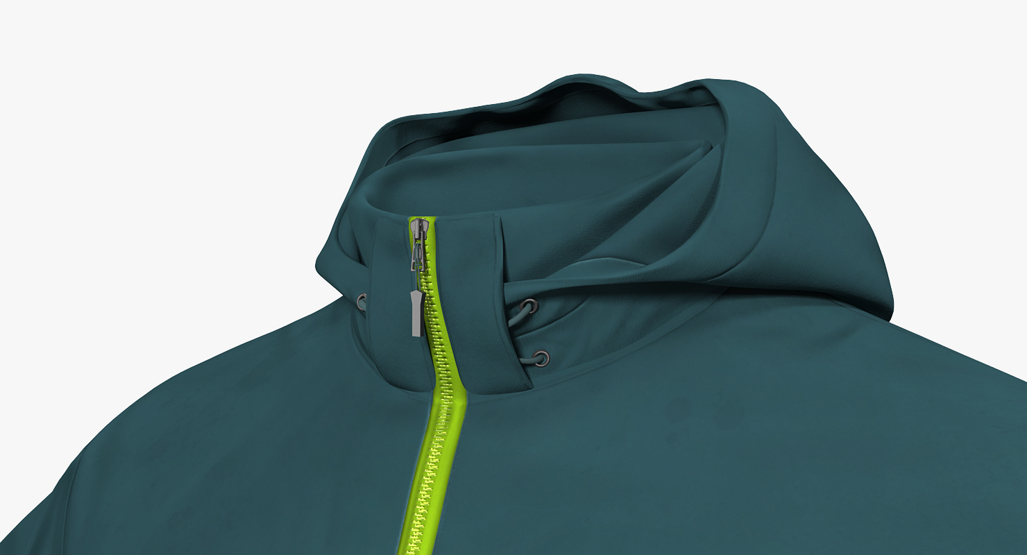 Winter Sport Jacket 3D model