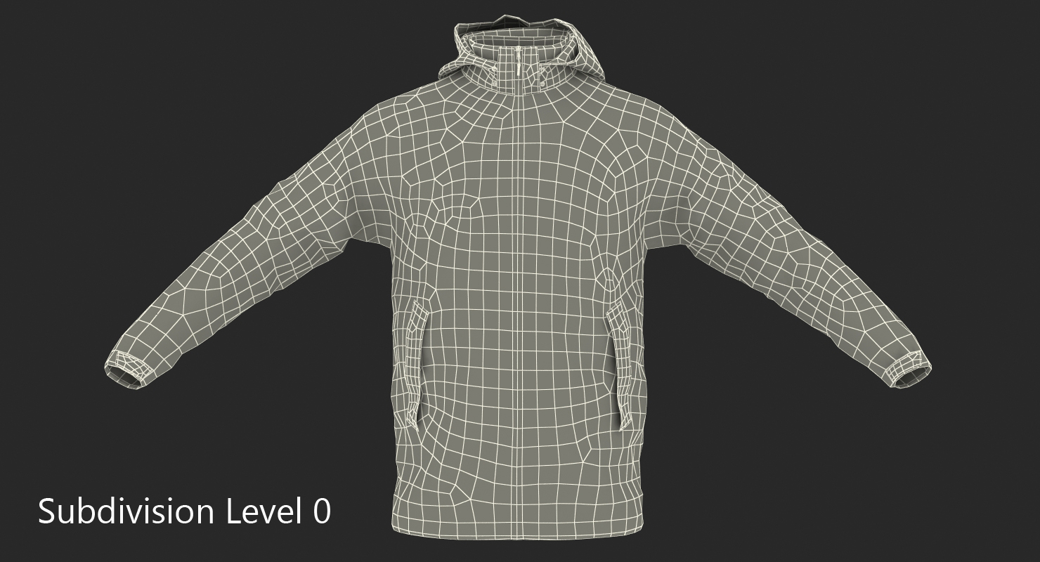 Winter Sport Jacket 3D model