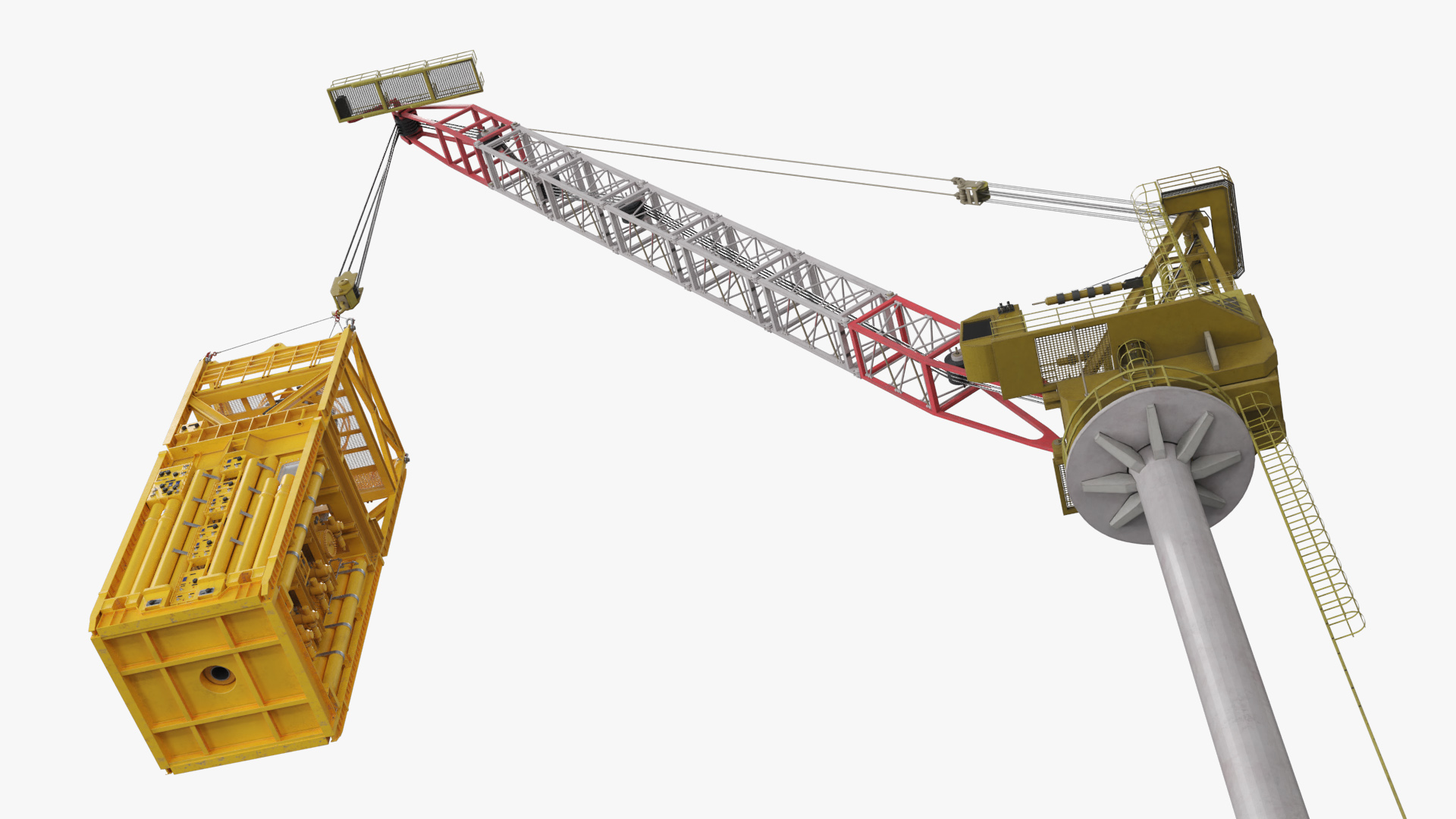 Offshore Jack Up Crane Boom Structure - view 7