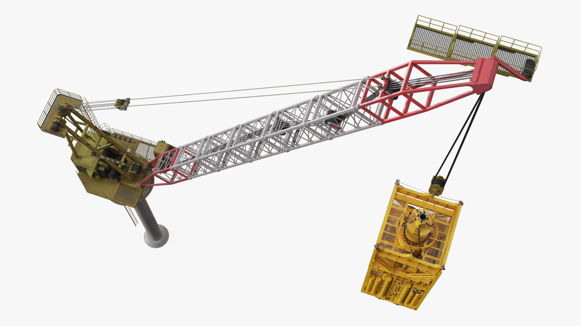 Offshore Jack Up Crane Boom Structure - view 5
