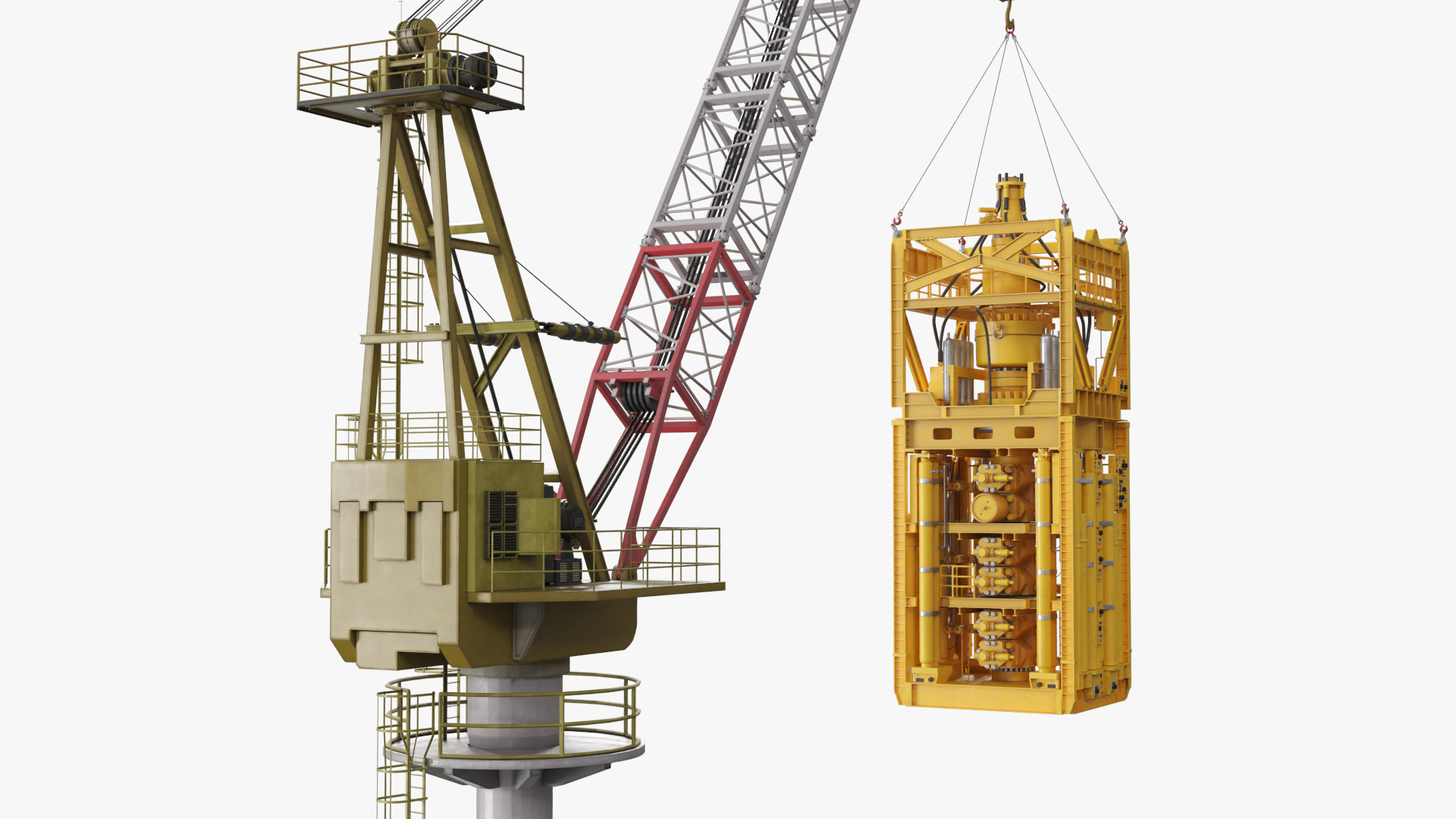 Offshore Jack Up Crane Boom Structure - view 6