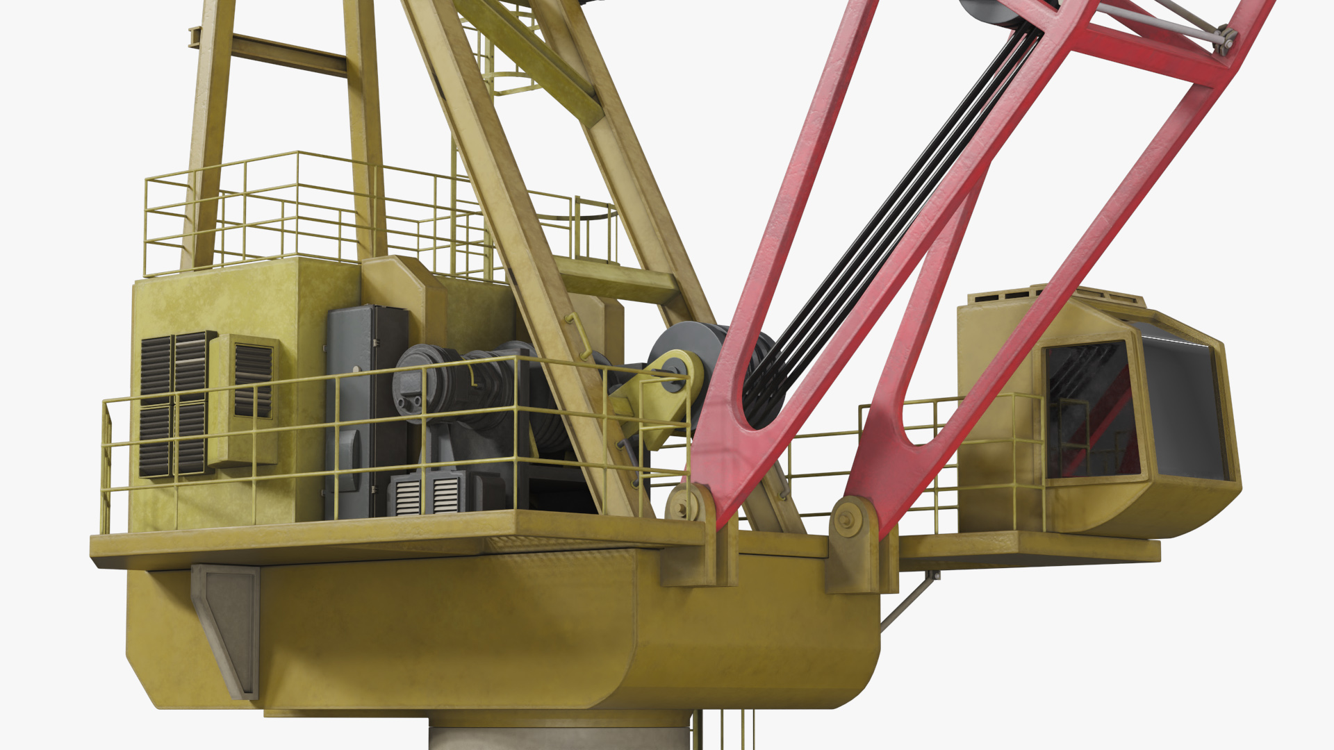 Offshore Jack Up Crane Boom Structure - view 8
