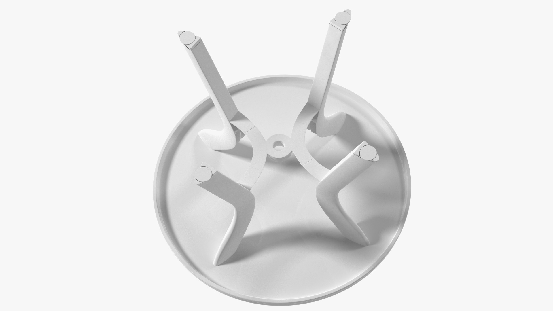 Plastic Table White 3D model