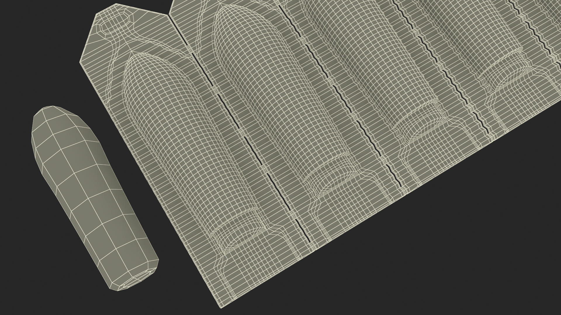 Medical Suppository 3D model