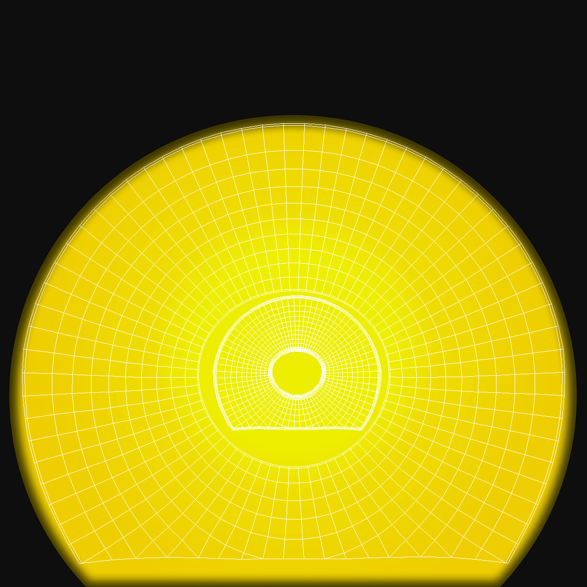 3D model Wireless Alarm Clock FM Yellow