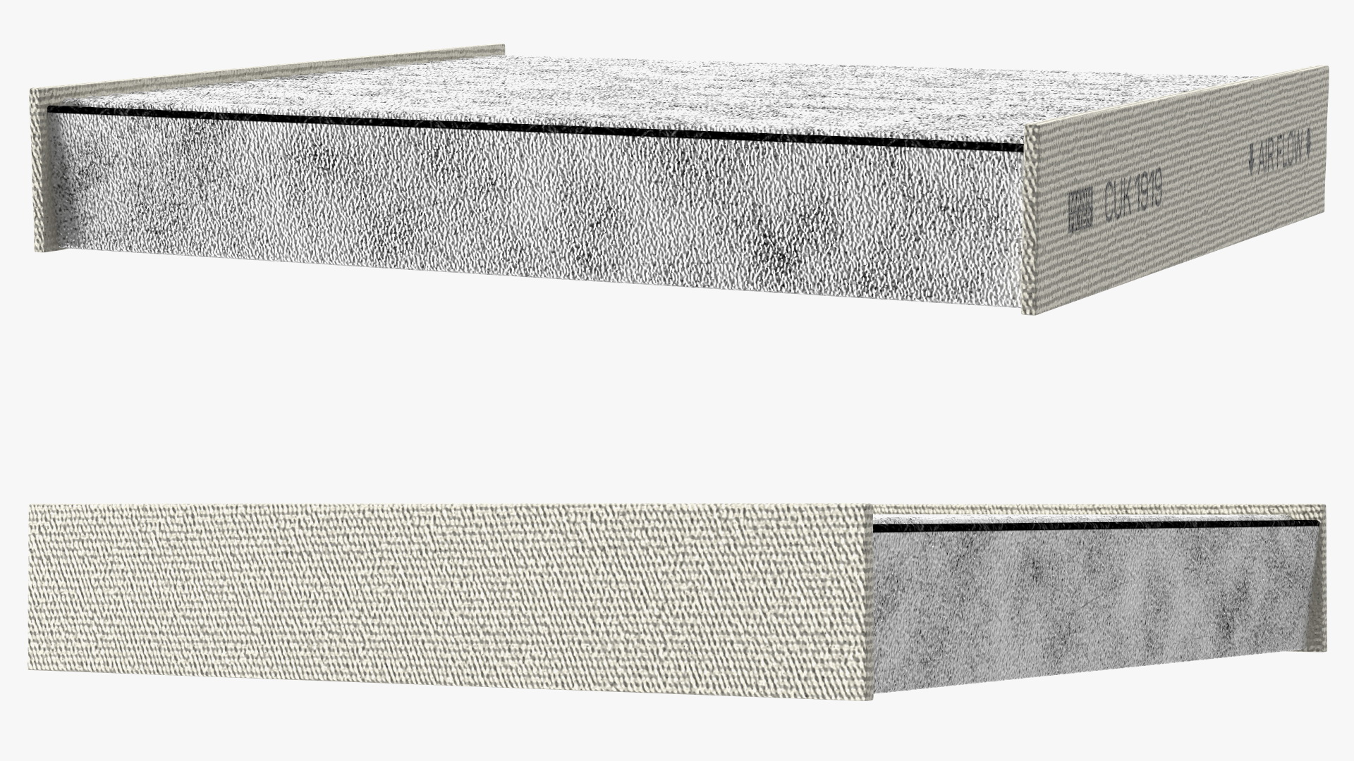 3D model Mann Filter Carbonic