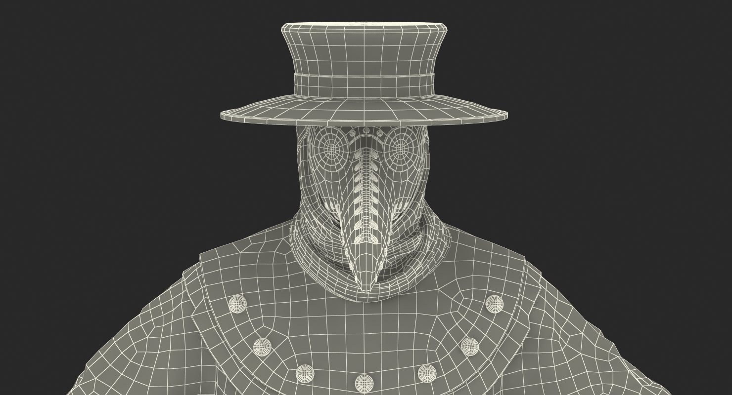 3D Plague Doctor model