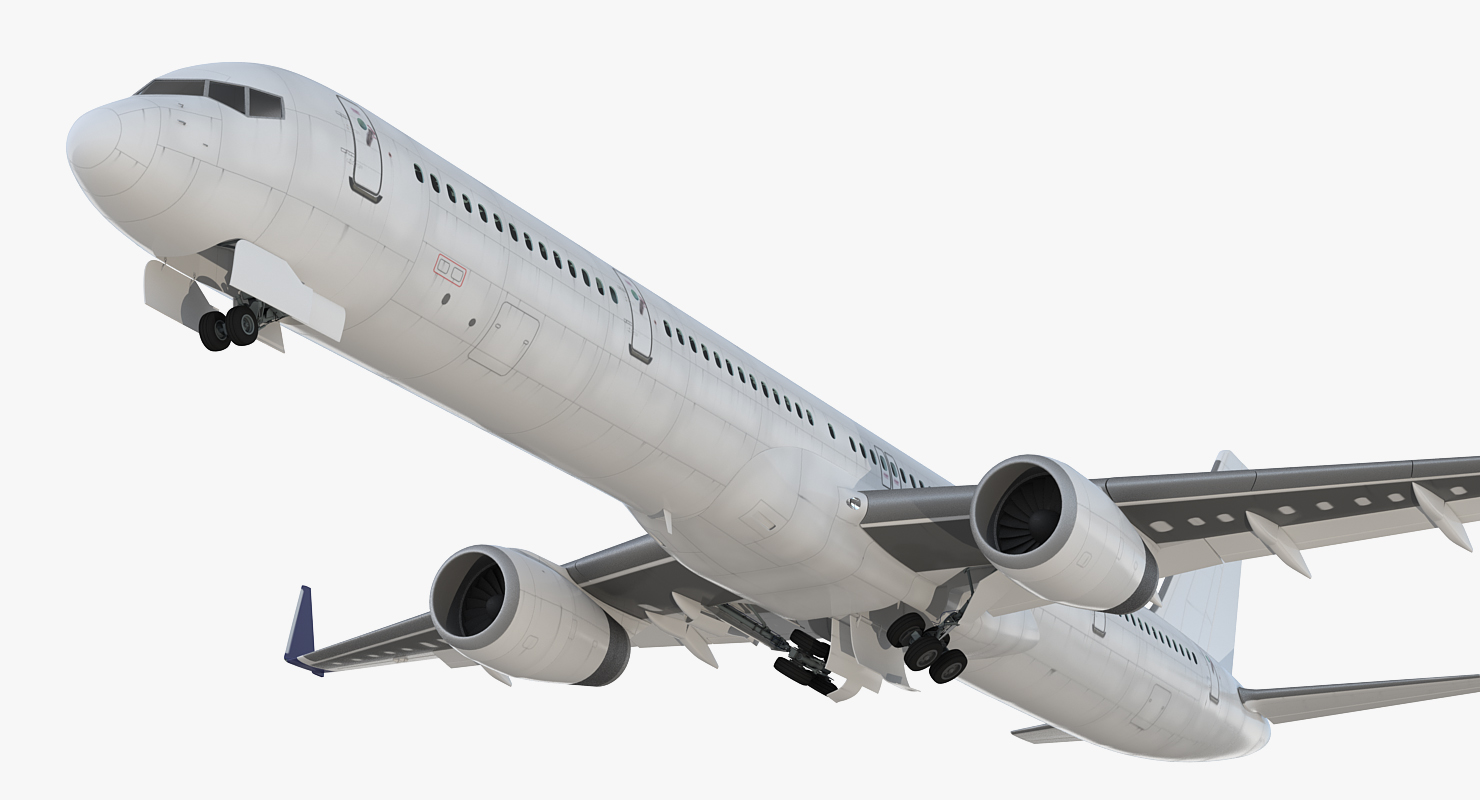 3D model Boeing 757 300 Generic with Cabin Rigged