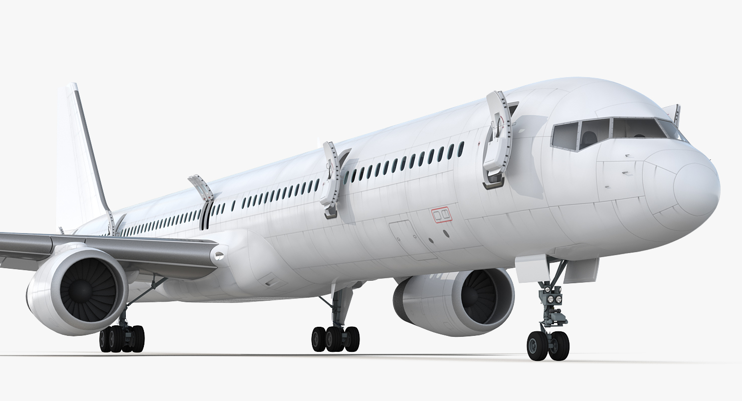 3D model Boeing 757 300 Generic with Cabin Rigged