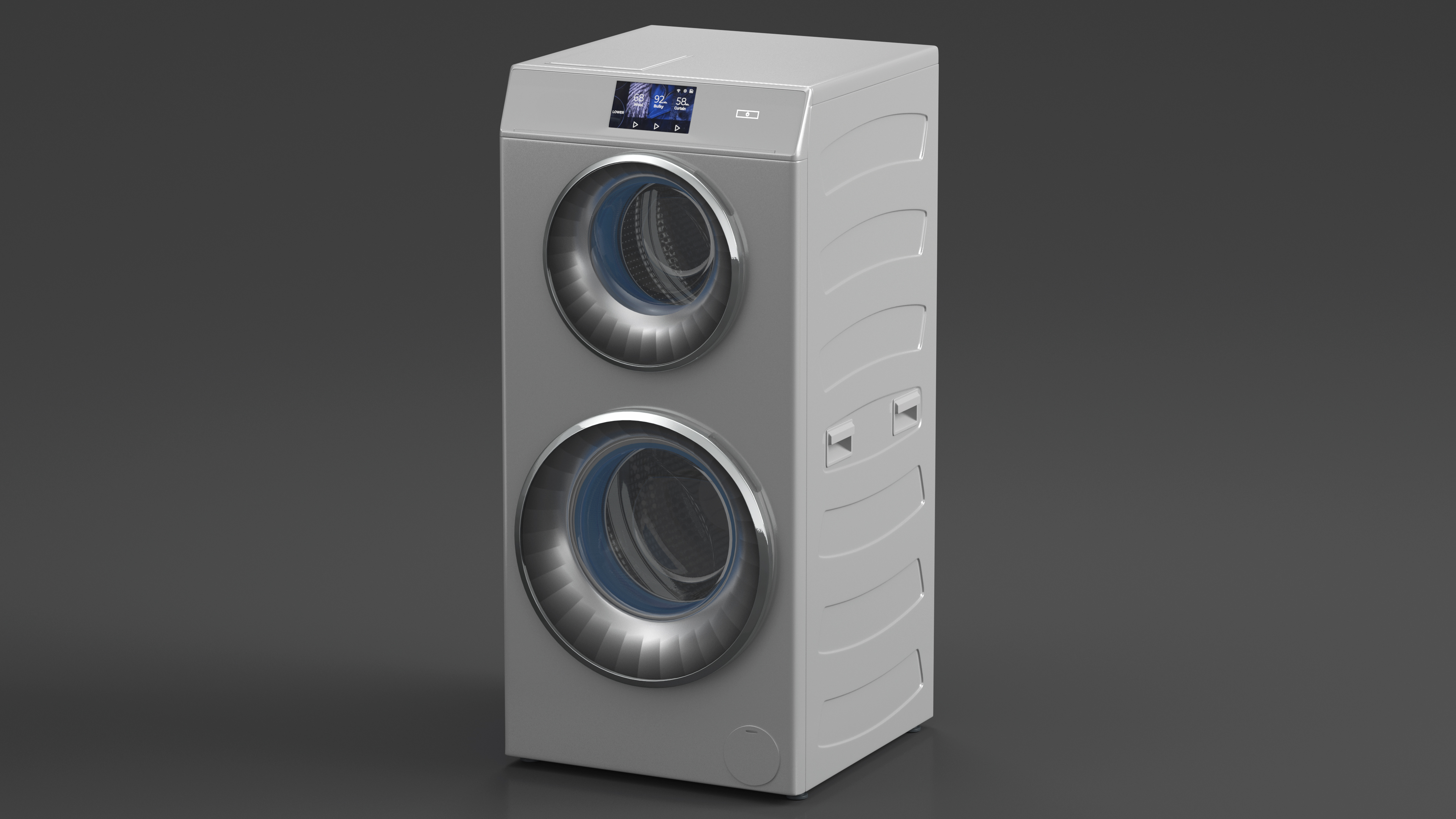 Duo Washer Dryer Machine 3D model