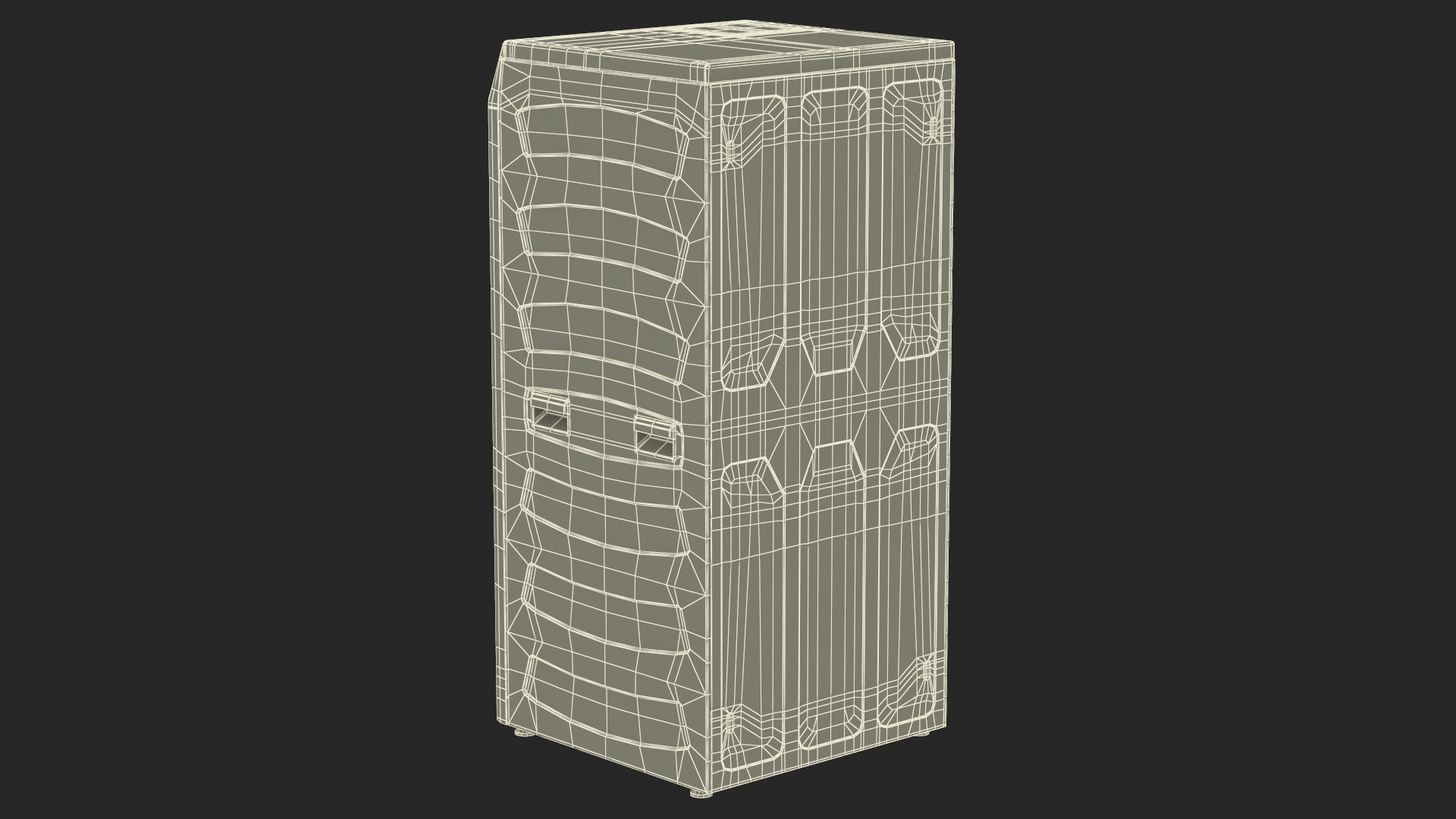 Duo Washer Dryer Machine 3D model