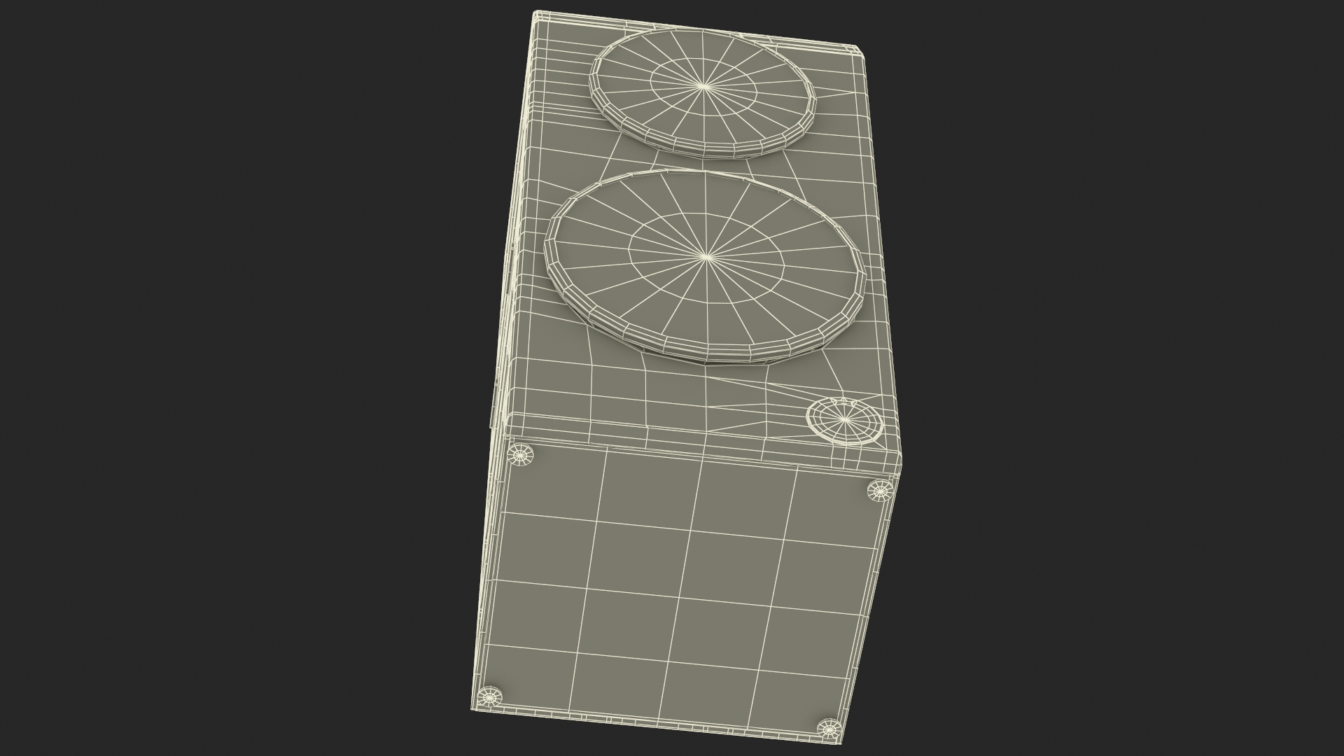 Duo Washer Dryer Machine 3D model