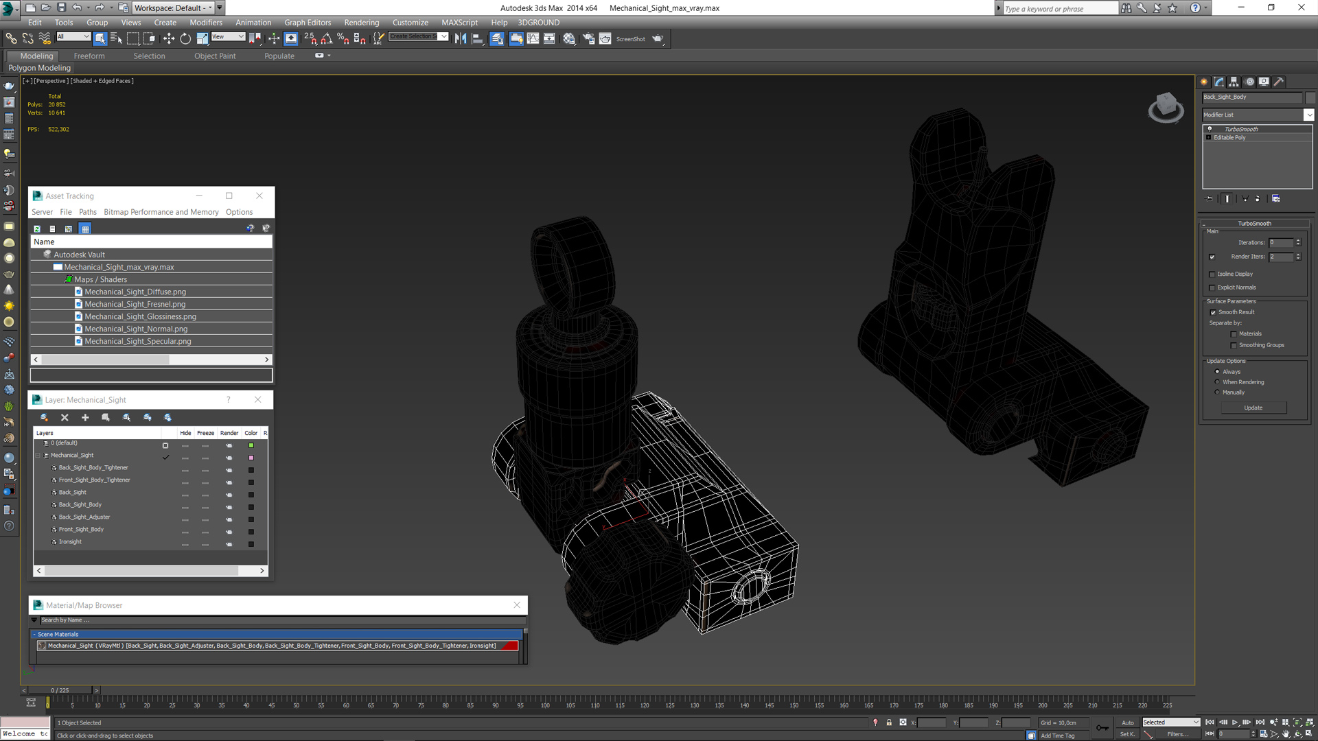 3D Mechanical Sight