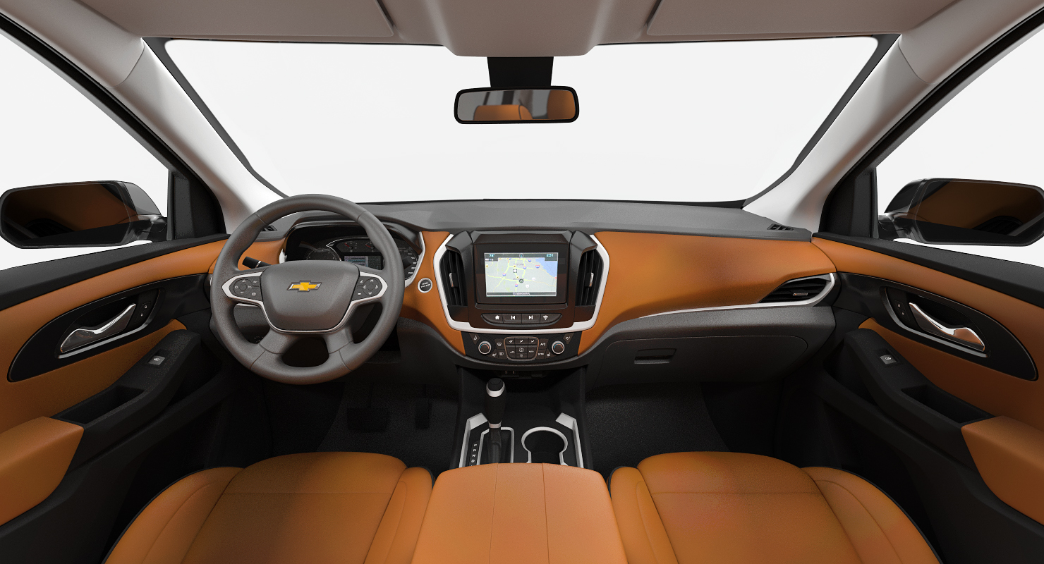 Chevrolet Traverse SUV 2018 Rigged 3D model