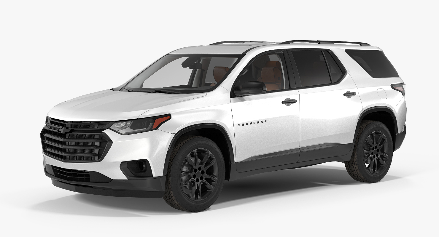 Chevrolet Traverse SUV 2018 Rigged 3D model