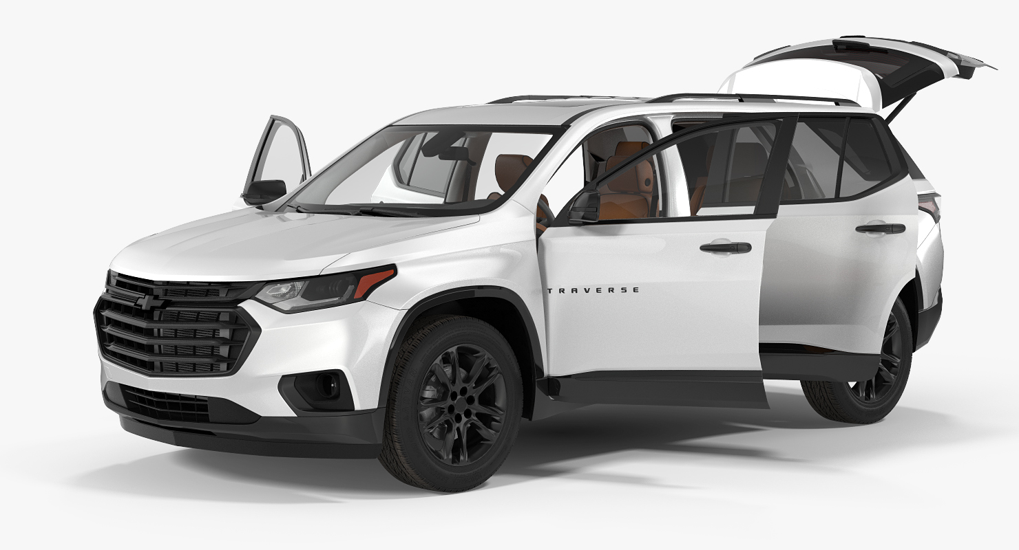 Chevrolet Traverse SUV 2018 Rigged 3D model