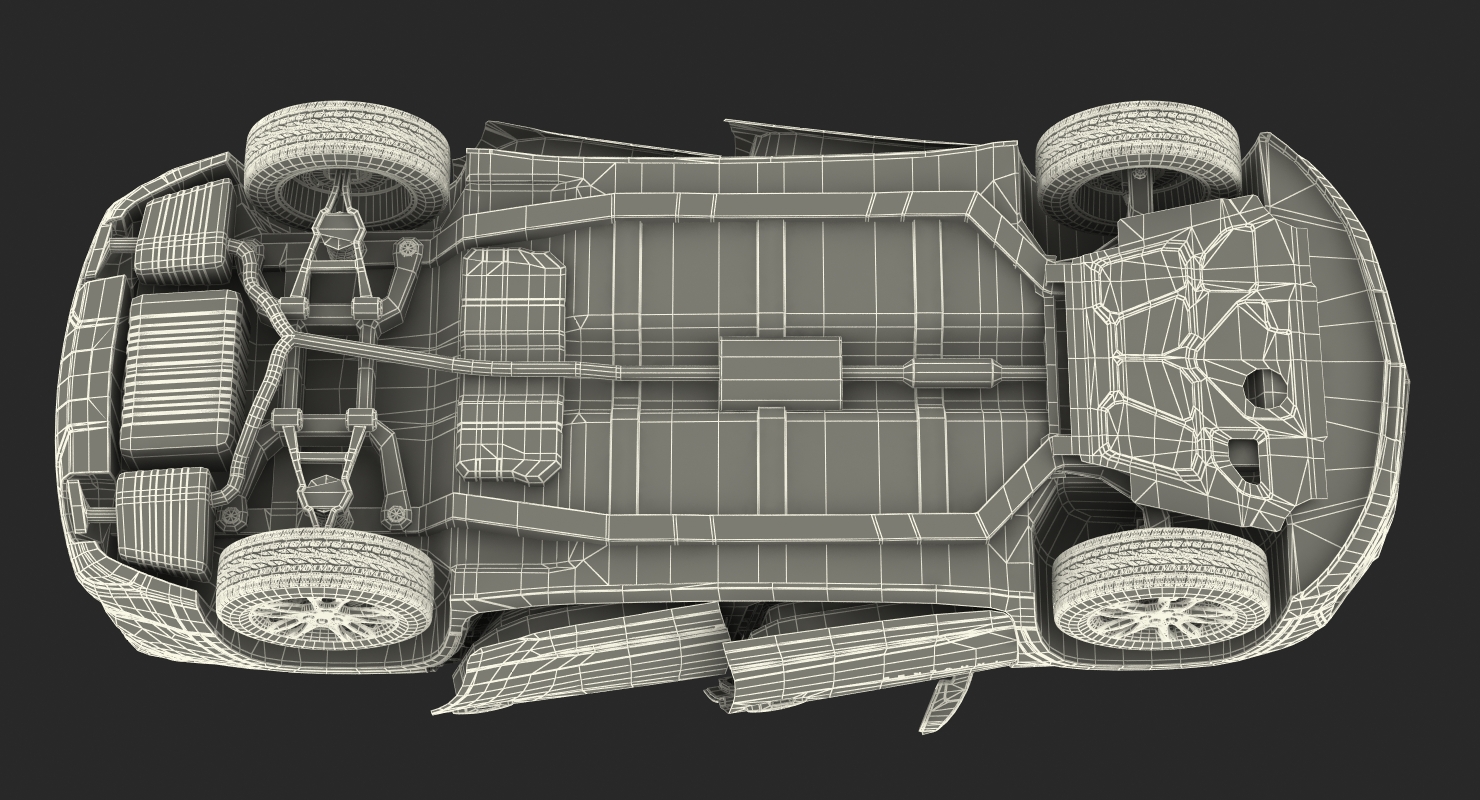 Chevrolet Traverse SUV 2018 Rigged 3D model