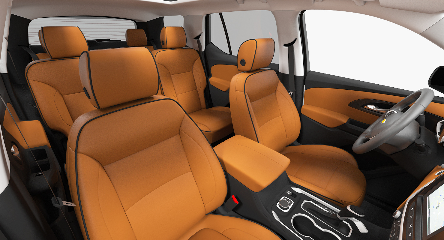 Chevrolet Traverse SUV 2018 Rigged 3D model