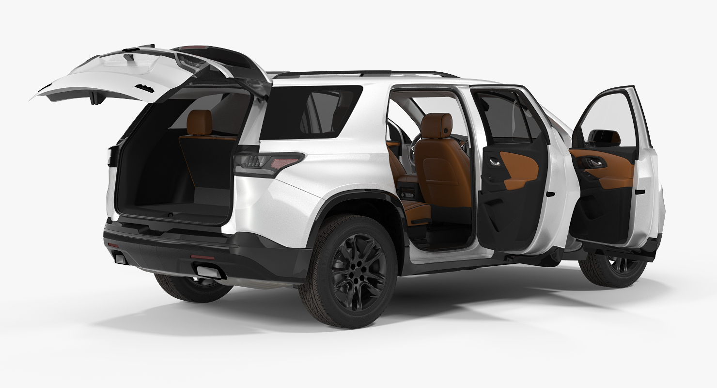 Chevrolet Traverse SUV 2018 Rigged 3D model