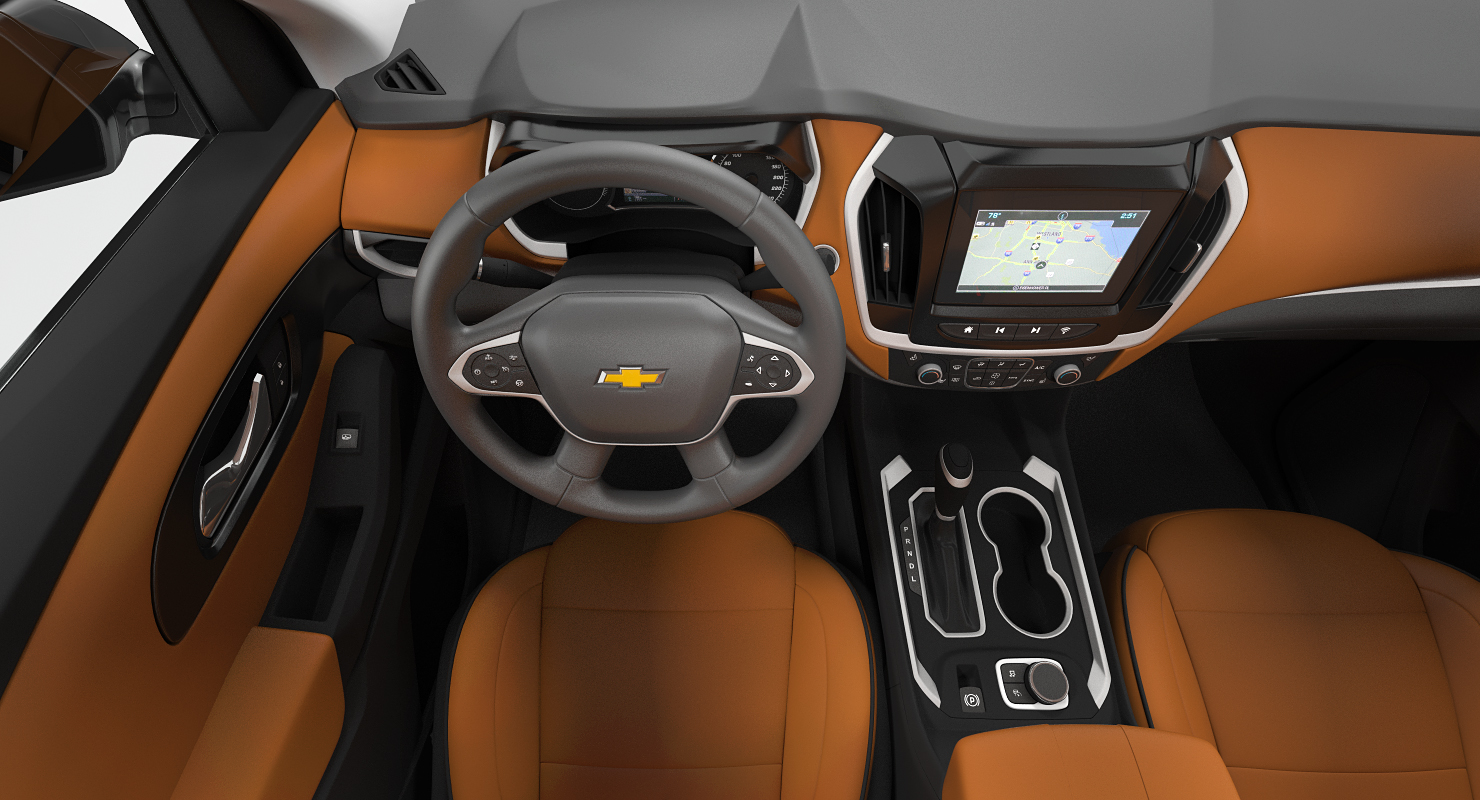 Chevrolet Traverse SUV 2018 Rigged 3D model