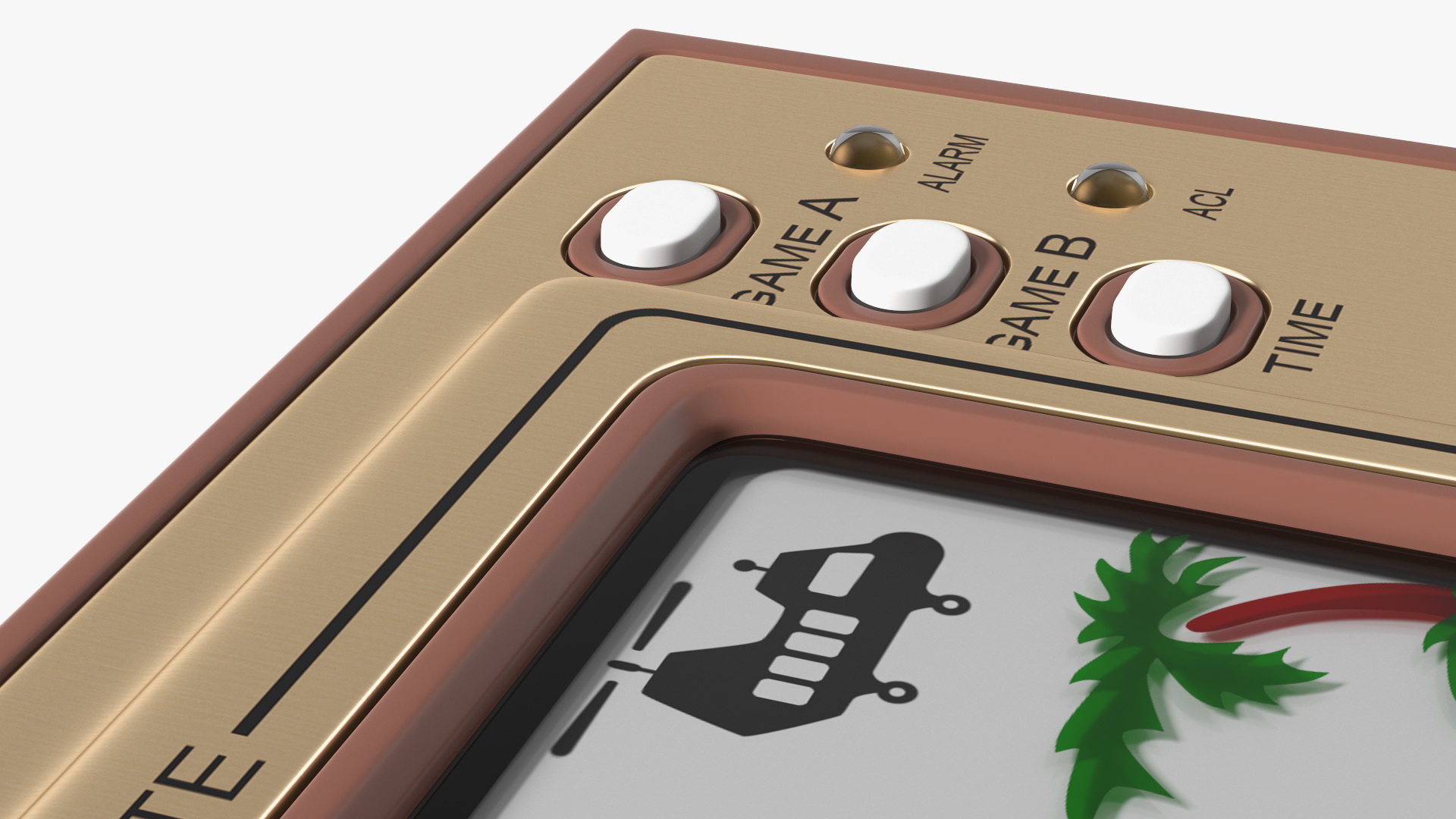 3D Nintendo Game and Watch Parachute Game Console
