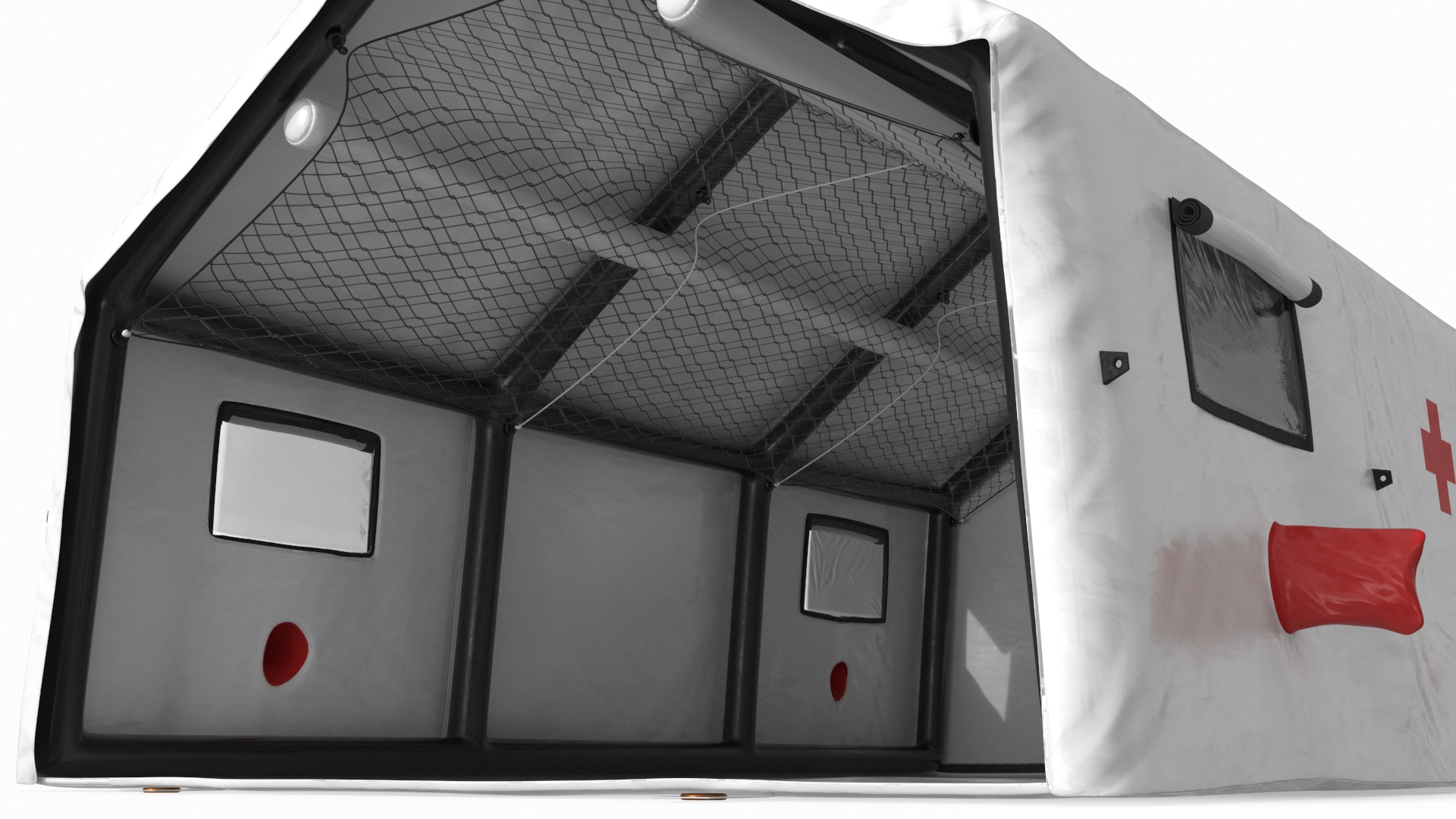 3D model Outdoor Medical Tent