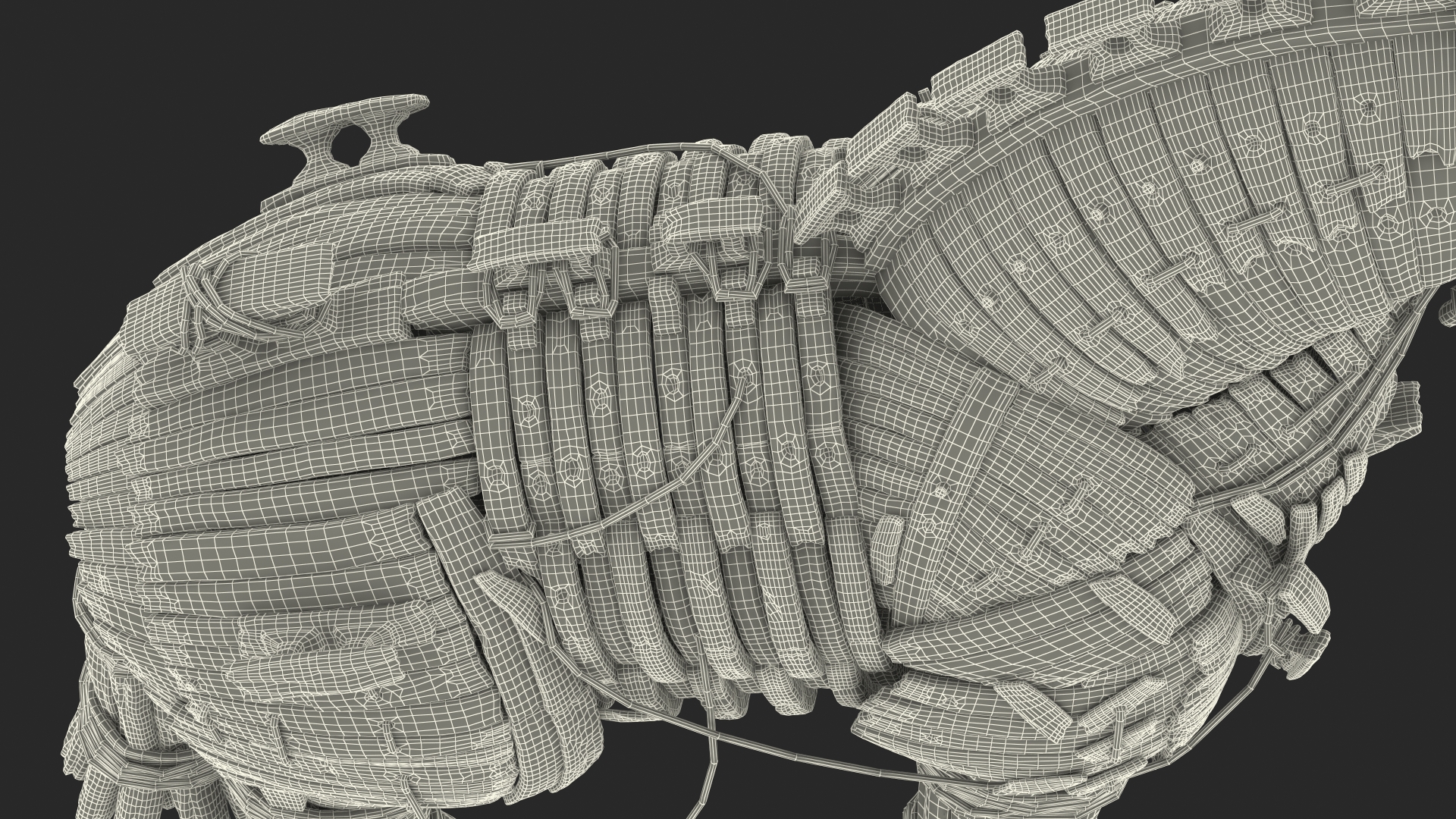 Wooden Trojan Horse 3D model