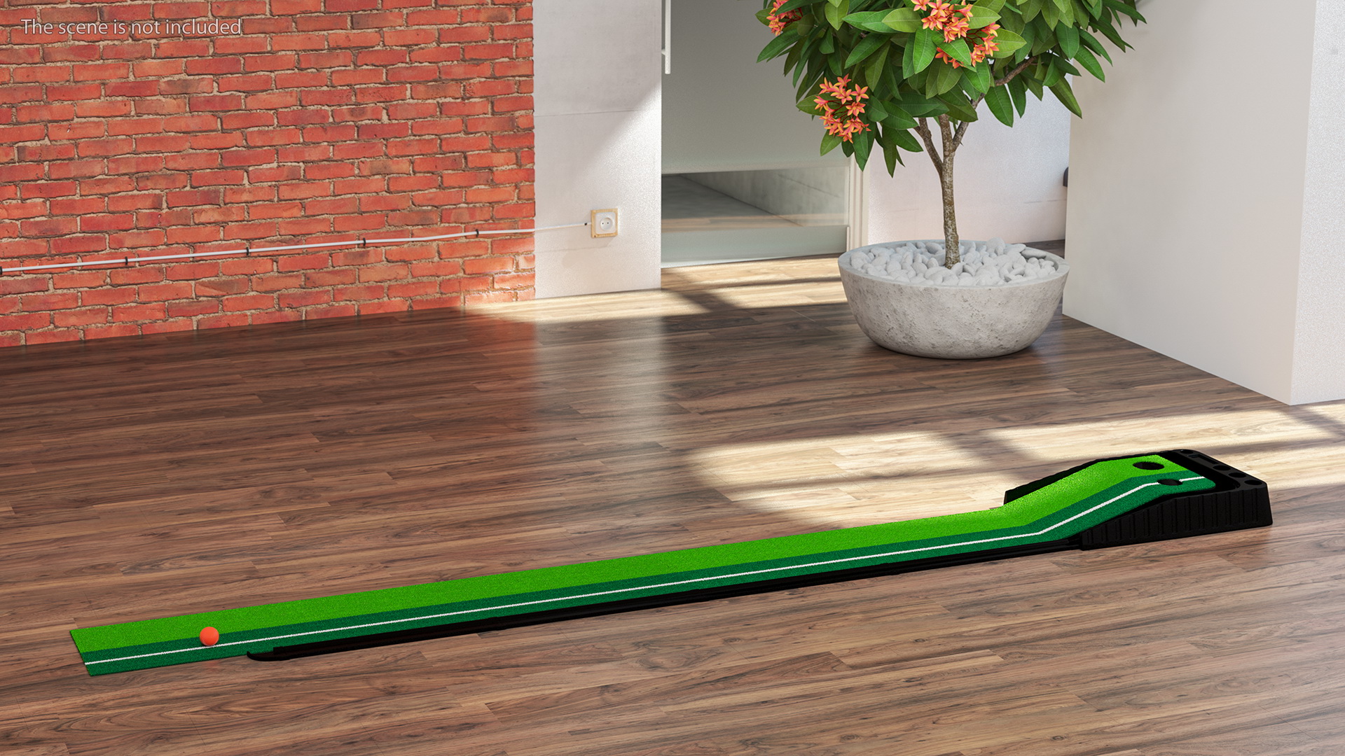 3D Indoor Mini Golf Player model