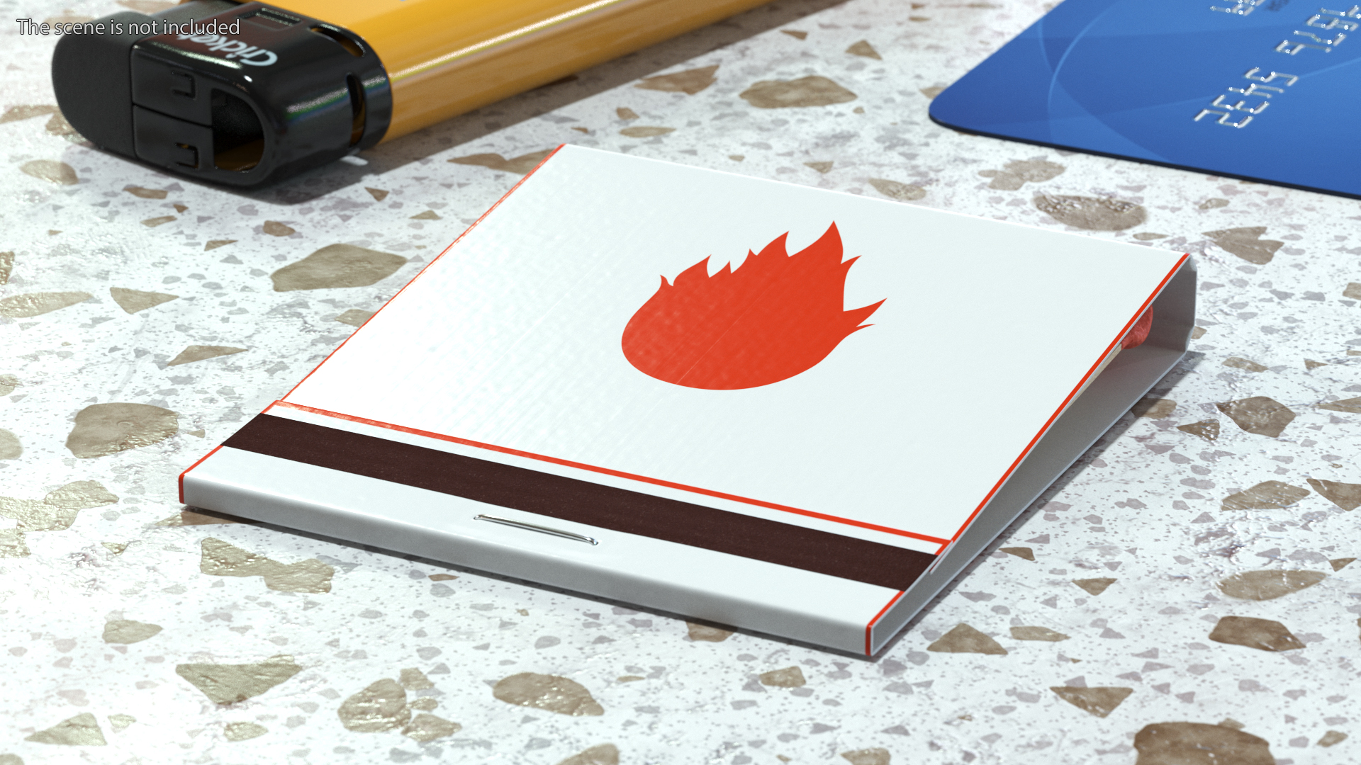 MatchBook Cover Closed 3D