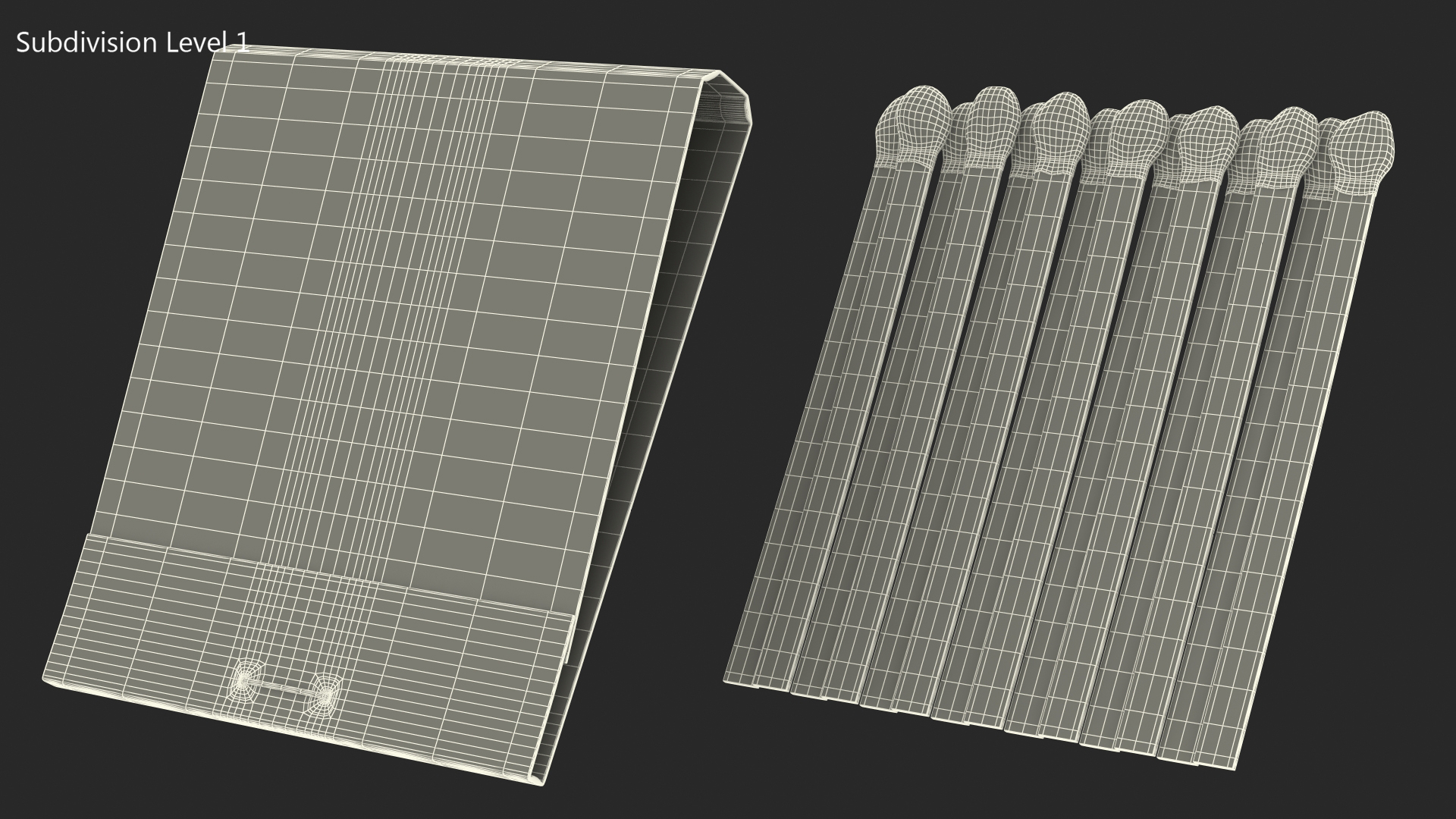 MatchBook Cover Closed 3D