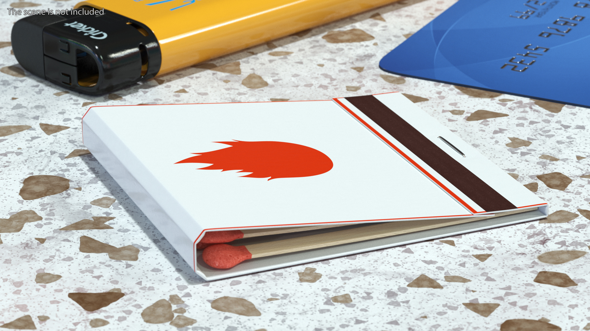 MatchBook Cover Closed 3D