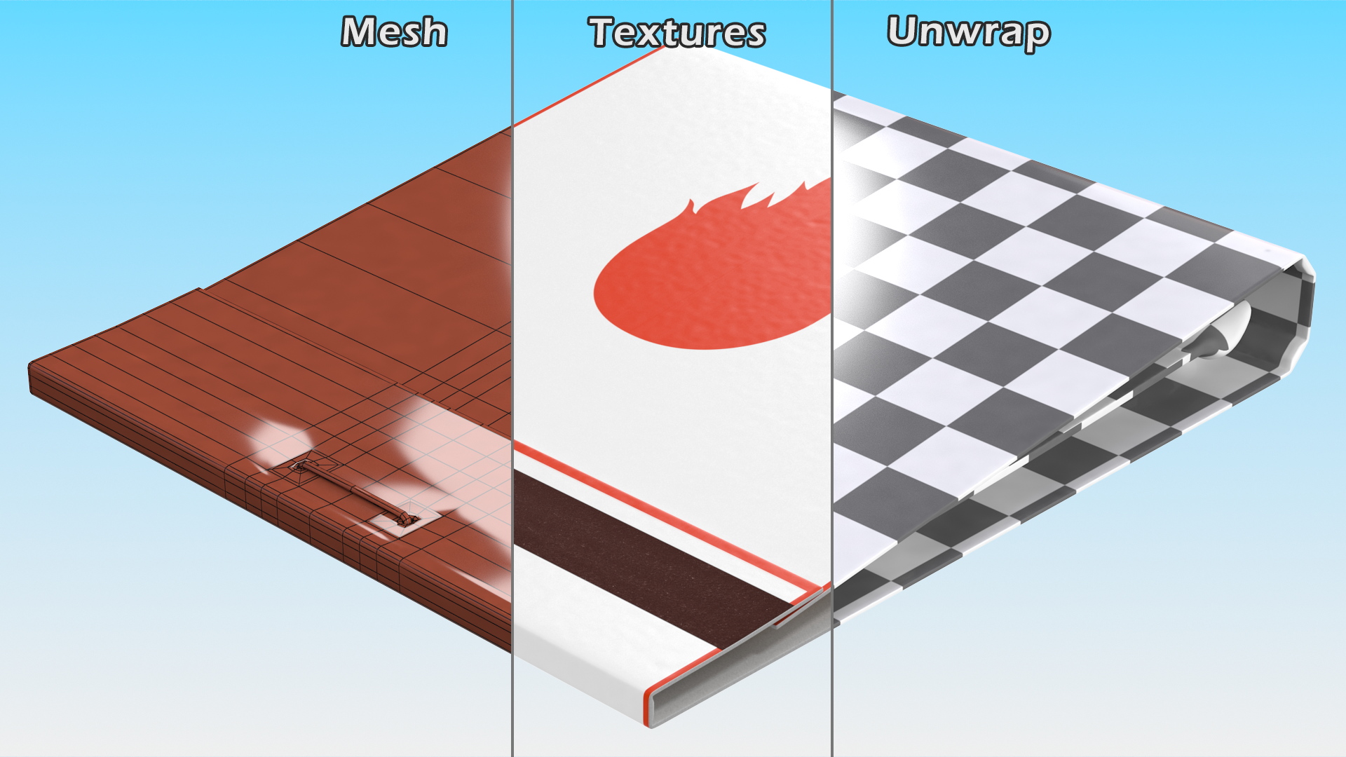 MatchBook Cover Closed 3D
