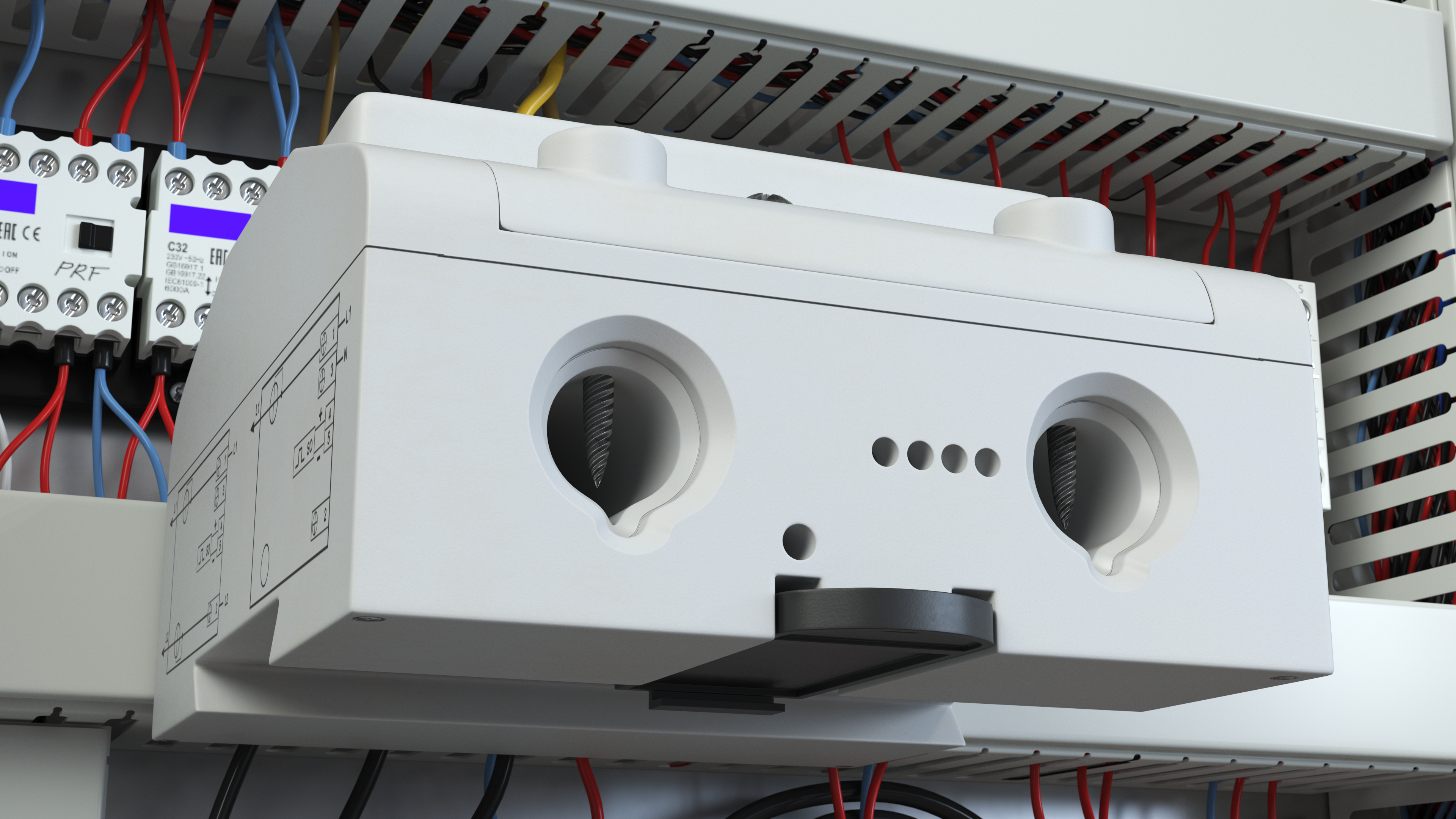 EKM Metering Electricity Meter, view 4