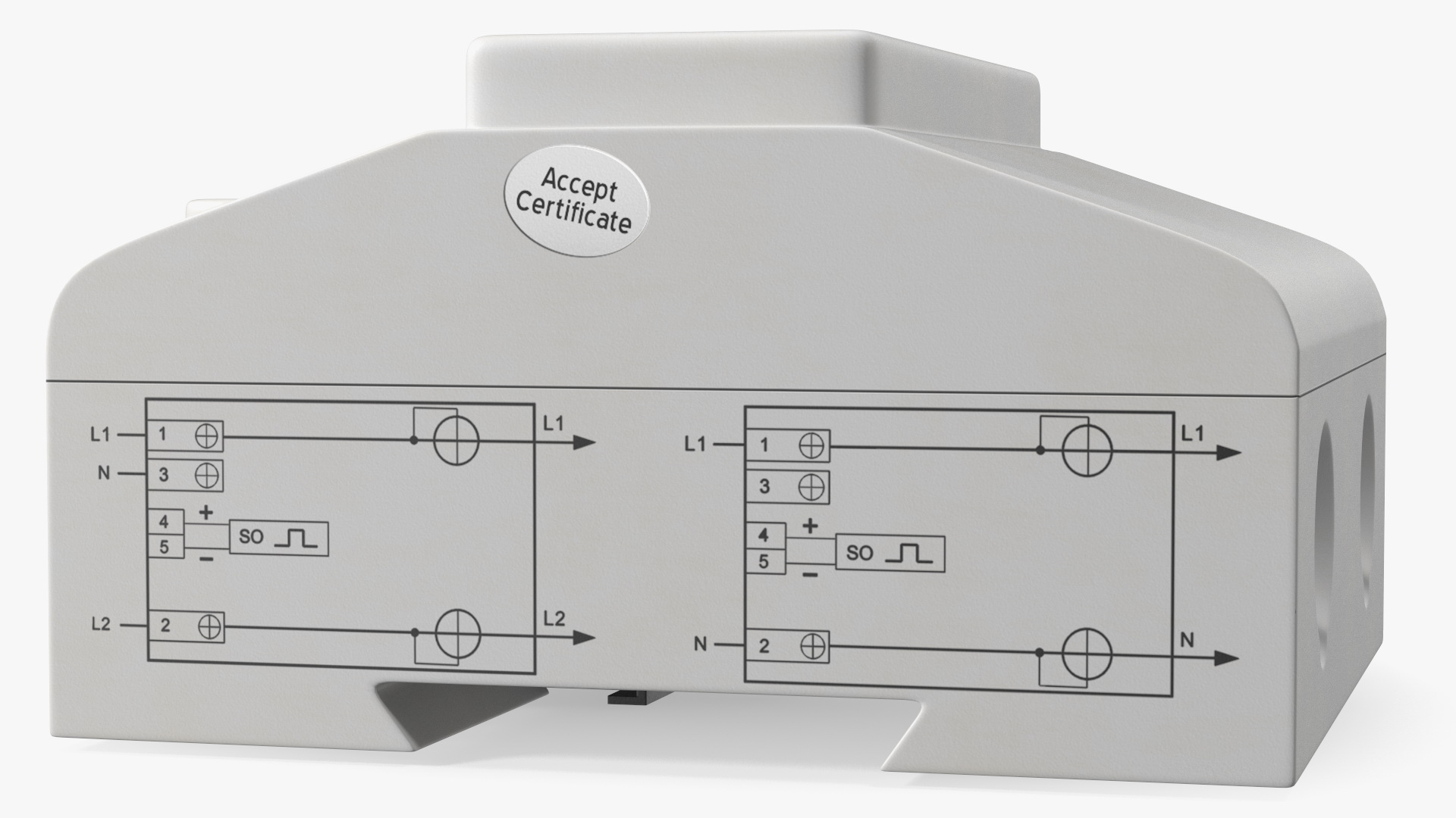 3D model EKM Metering Electricity Meter
