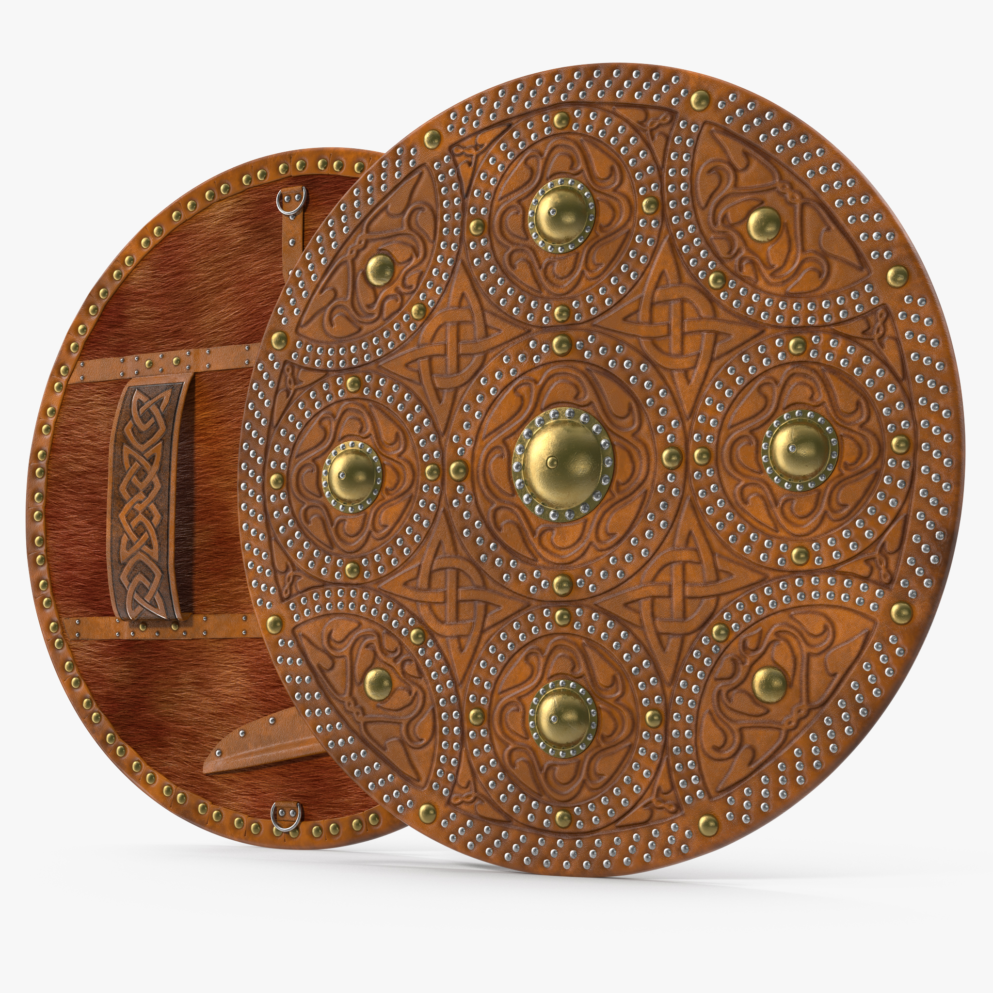 Scottish Targe Shield 3D Model