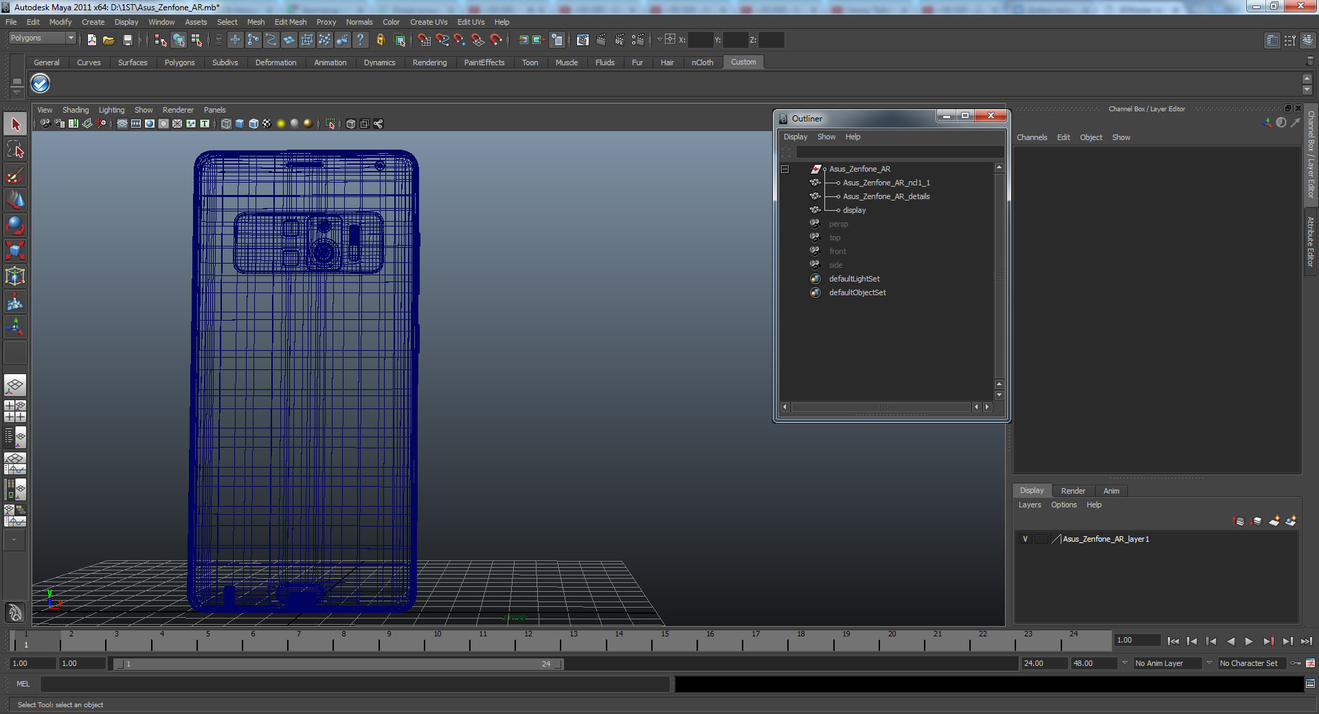 3D model Asus Zenfone AR