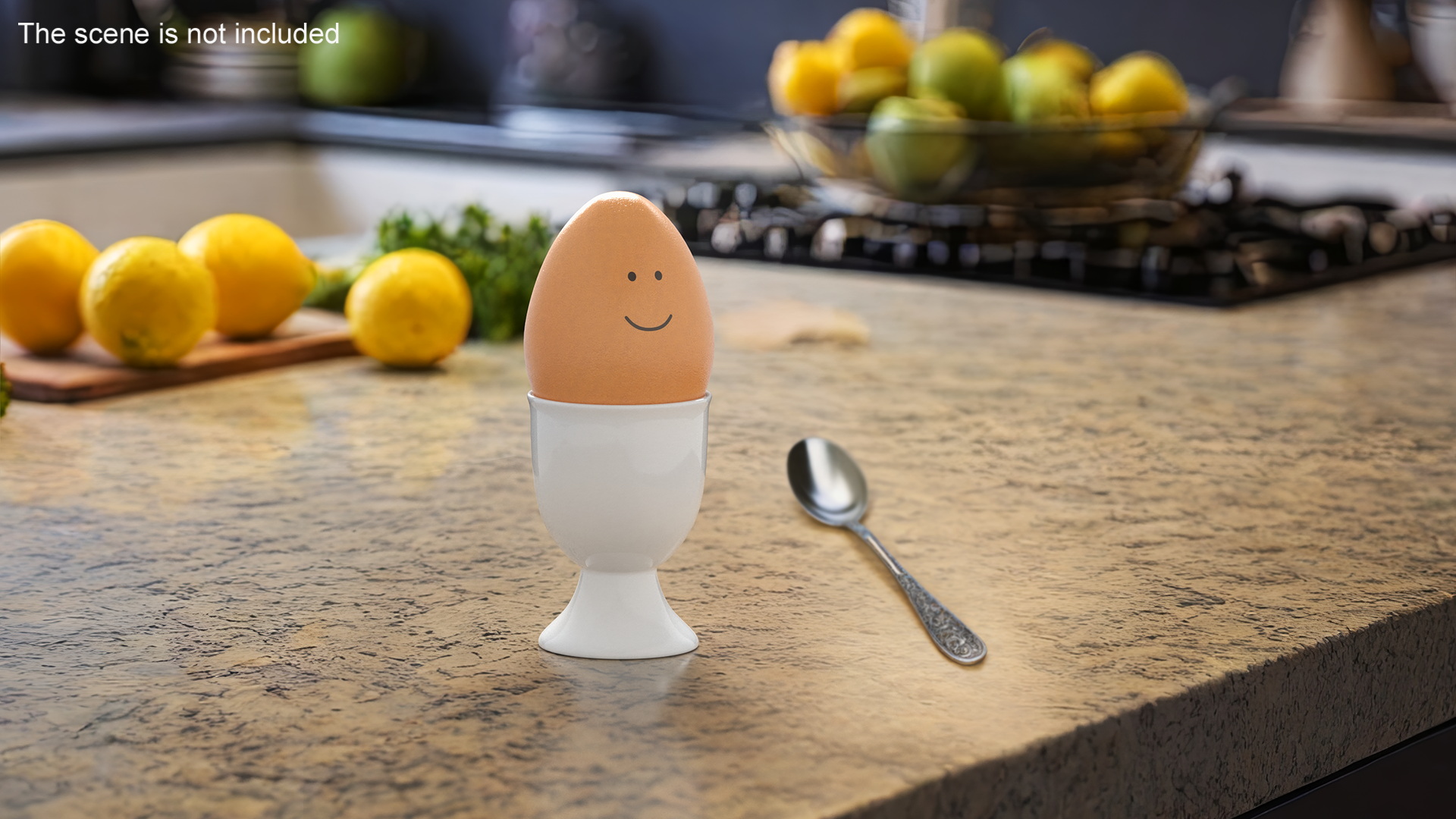 3D Smiling Egg in Cup model