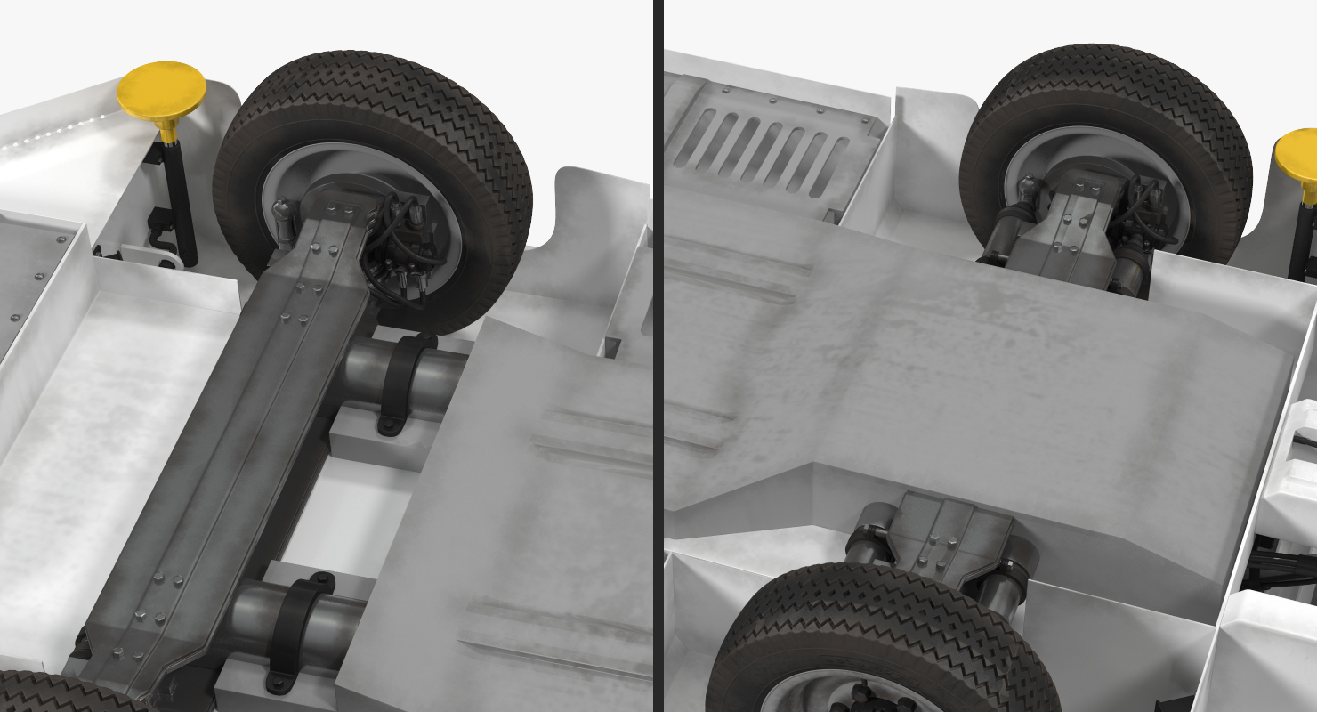 Passenger Steps TLD ABS 580 Rigged 3D model